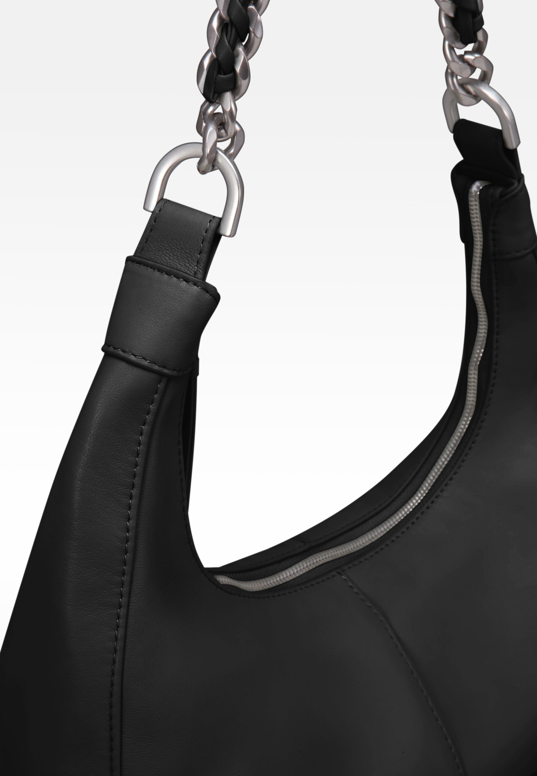 LES VISIONNAIRES- Bags- MICHELLE SOFT VOLUME- black / OS-cream / OS-pear green / OS-stone blue / OS