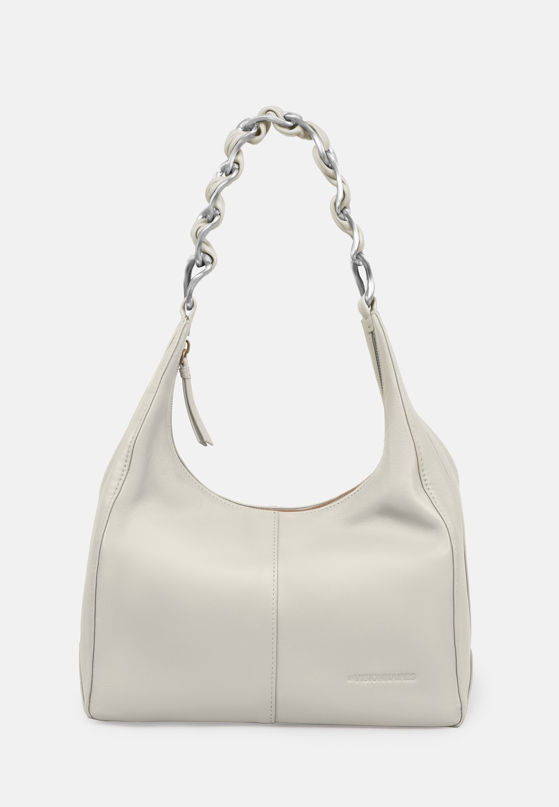 LES VISIONNAIRES- Bags- MIKA L CHAIN- black / OS-off white / OS-caramel / OS-cappuccino beige / OS-matcha tea / OS-dusk blue / OS-cranberry / OS