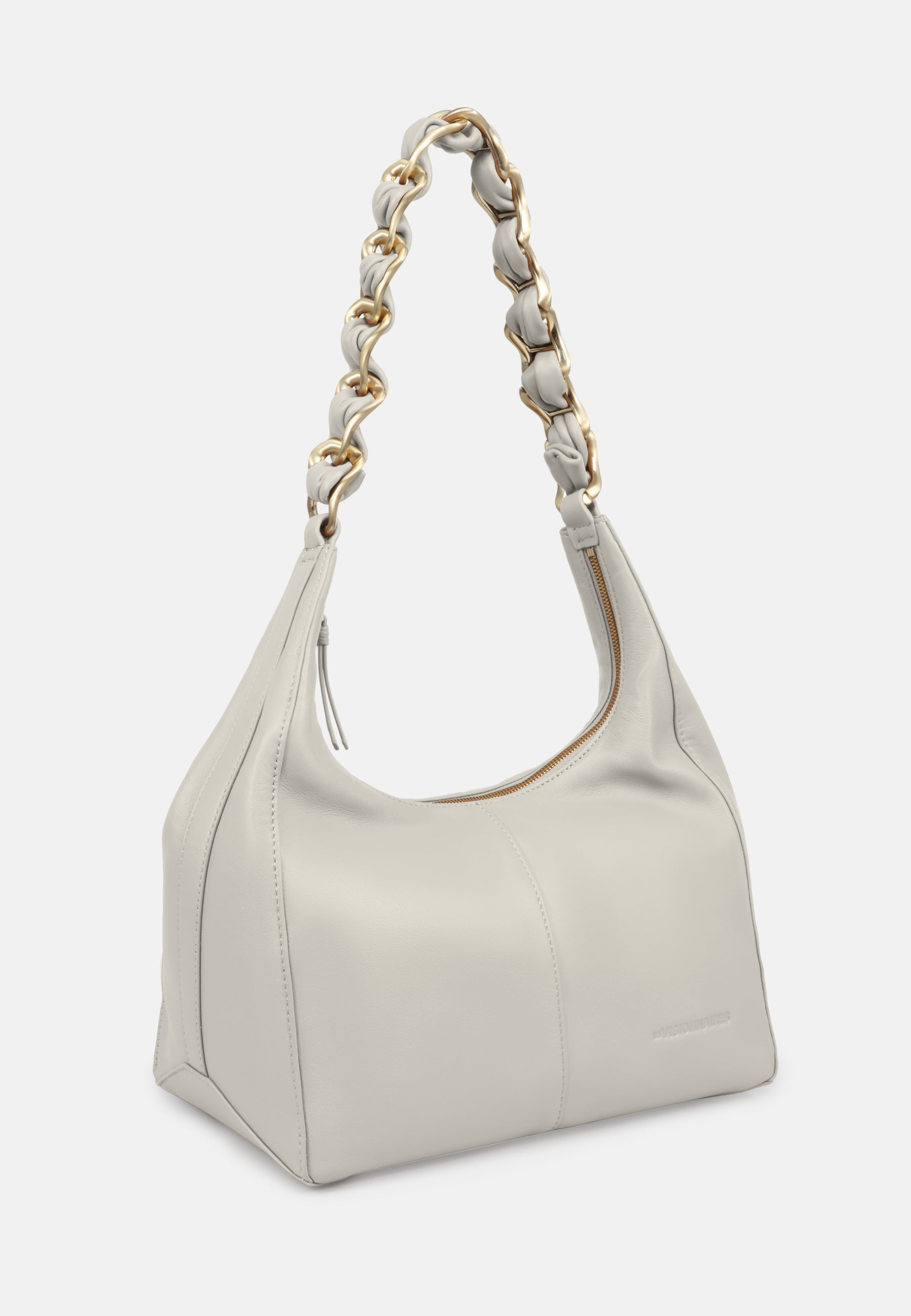 LES VISIONNAIRES- Bags- MIKA L CHAIN- black / OS-off white / OS-caramel / OS-cappuccino beige / OS-matcha tea / OS-dusk blue / OS-cranberry / OS