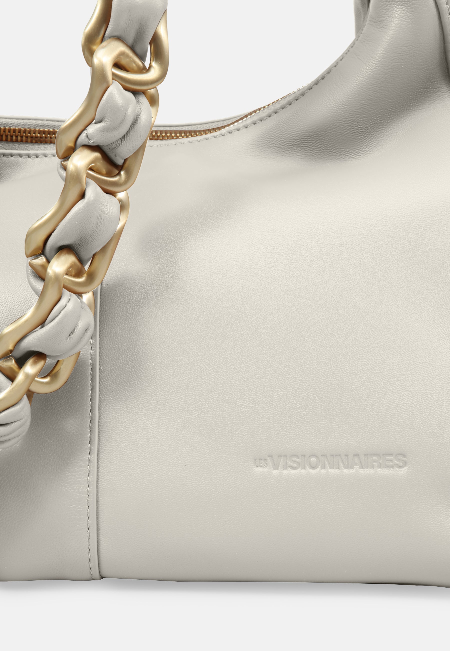 LES VISIONNAIRES- Bags- MIKA L CHAIN- black / OS-off white / OS-caramel / OS-cappuccino beige / OS-matcha tea / OS-dusk blue / OS-cranberry / OS