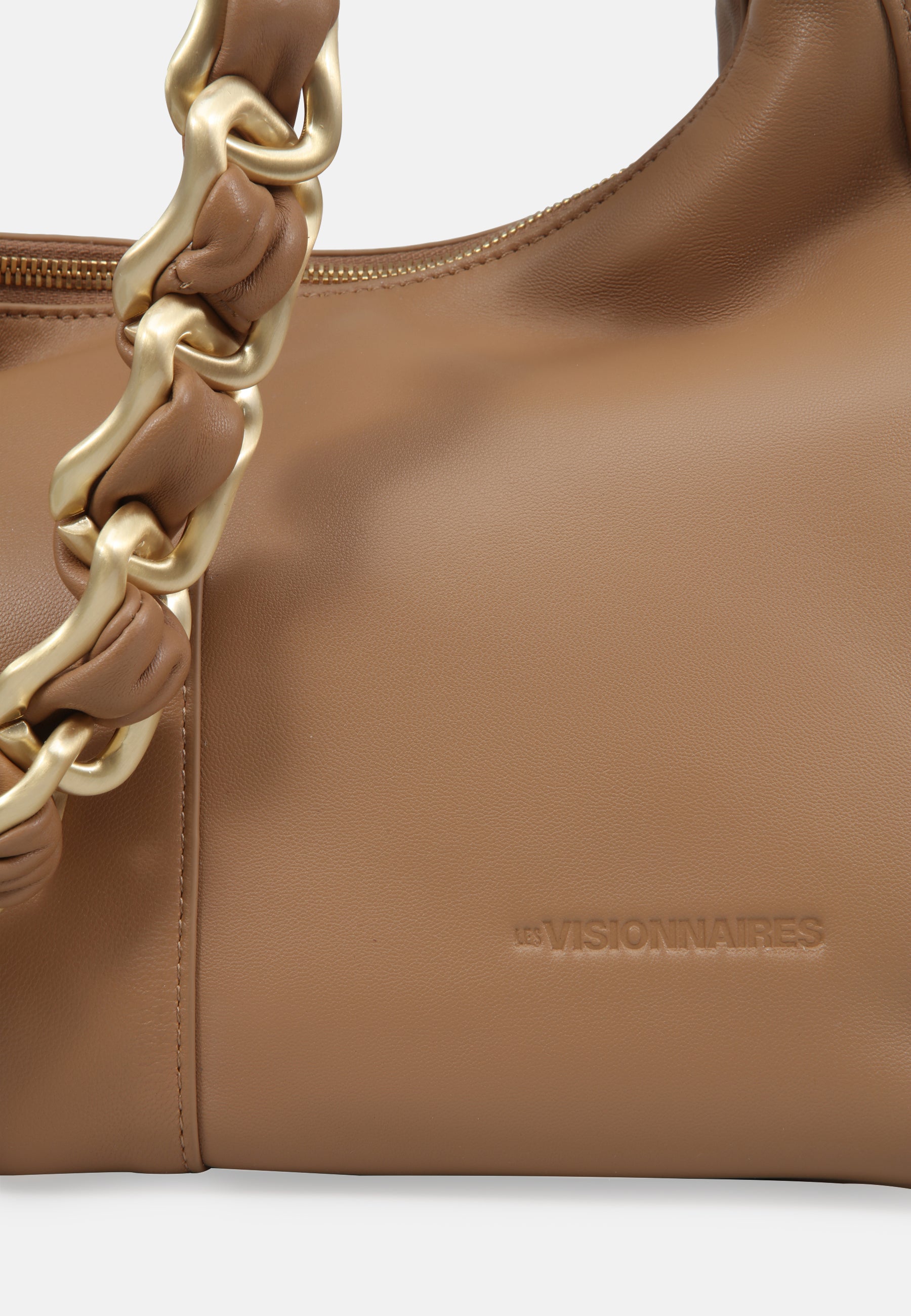 LES VISIONNAIRES- Bags- MIKA L CHAIN- black / OS-off white / OS-caramel / OS-cappuccino beige / OS-matcha tea / OS-dusk blue / OS-cranberry / OS