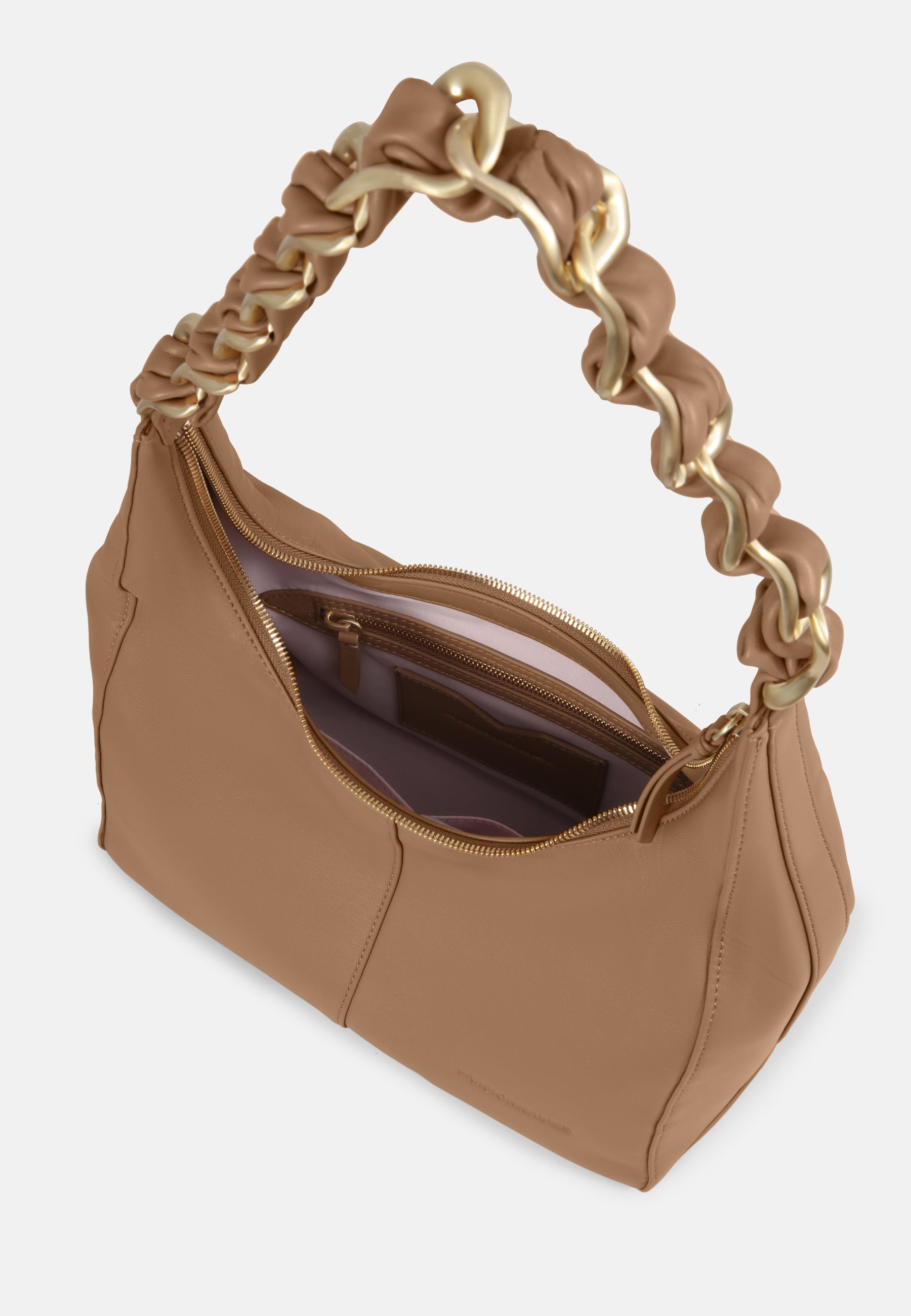 LES VISIONNAIRES- Bags- MIKA L CHAIN- black / OS-off white / OS-caramel / OS-cappuccino beige / OS-matcha tea / OS-dusk blue / OS-cranberry / OS