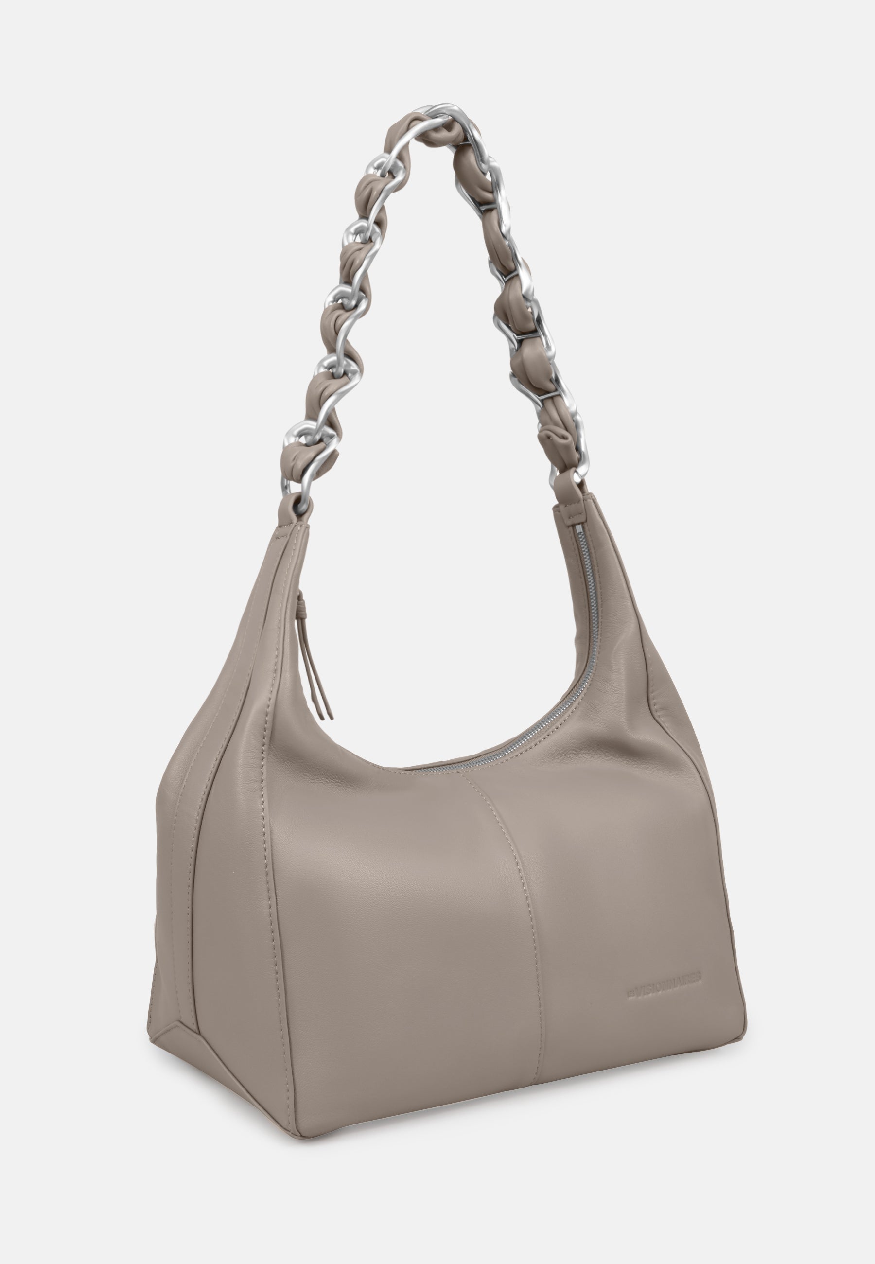 LES VISIONNAIRES- Bags- MIKA L CHAIN- black / OS-off white / OS-caramel / OS-cappuccino beige / OS-matcha tea / OS-dusk blue / OS-cranberry / OS