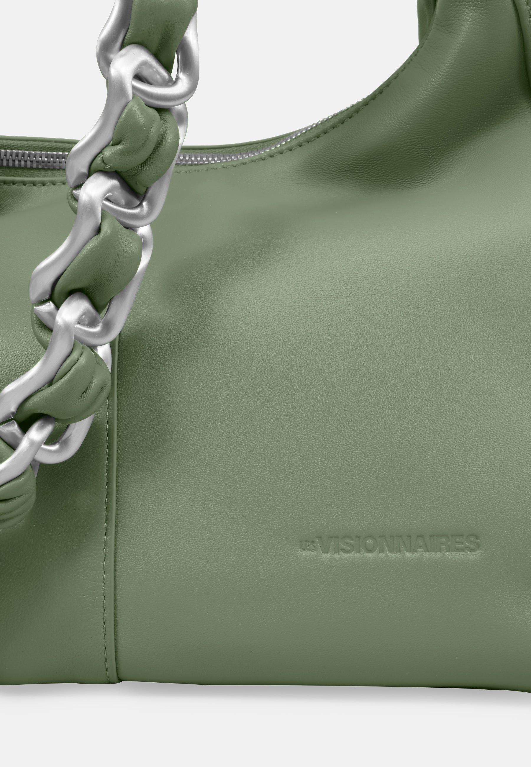 LES VISIONNAIRES- Bags- MIKA L CHAIN- black / OS-off white / OS-caramel / OS-cappuccino beige / OS-matcha tea / OS-dusk blue / OS-cranberry / OS