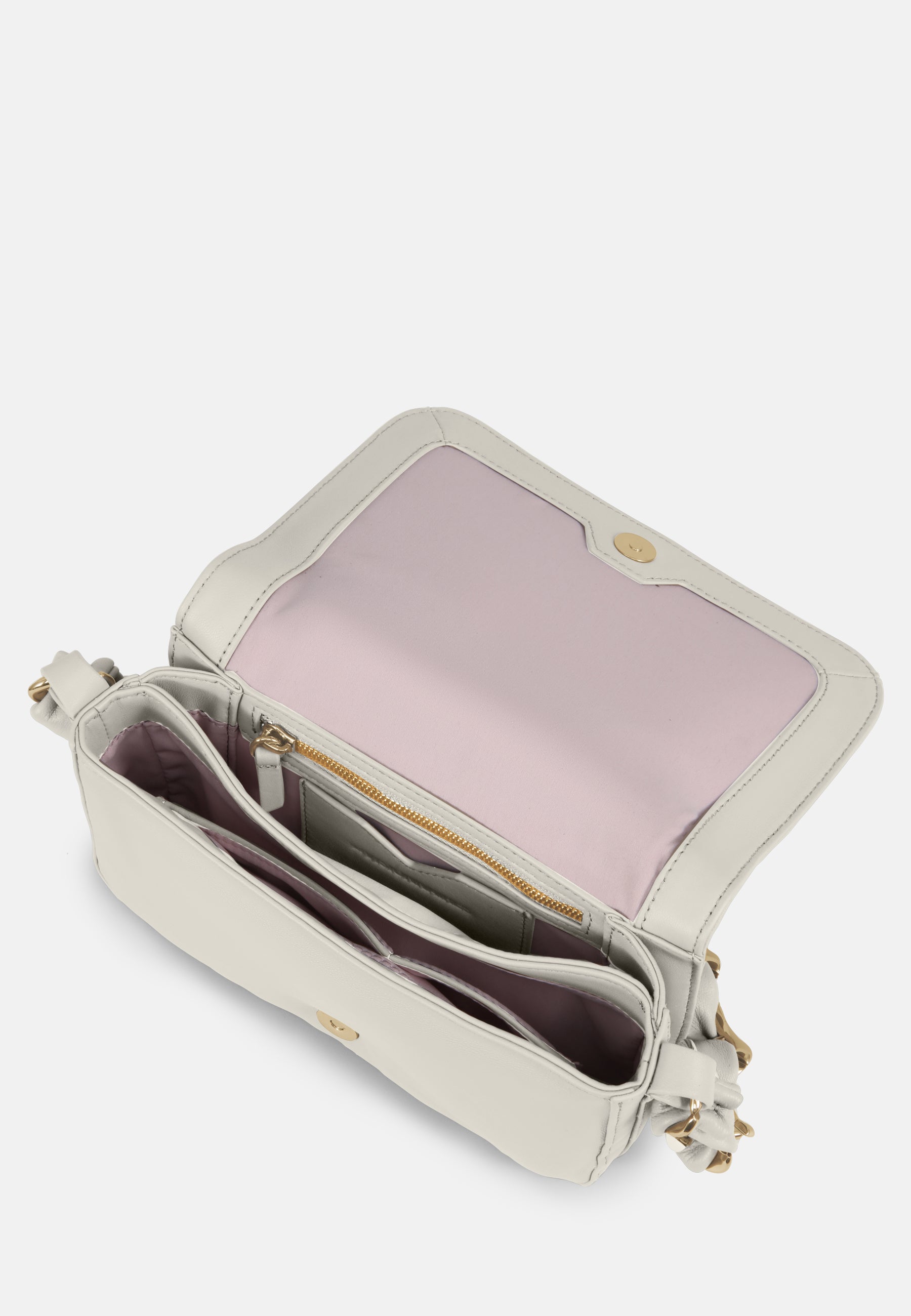 LES VISIONNAIRES- Bags- MILA CHAIN- black / OS-off white / OS-caramel / OS-cappuccino beige / OS-matcha tea / OS-dusk blue / OS-cranberry / OS