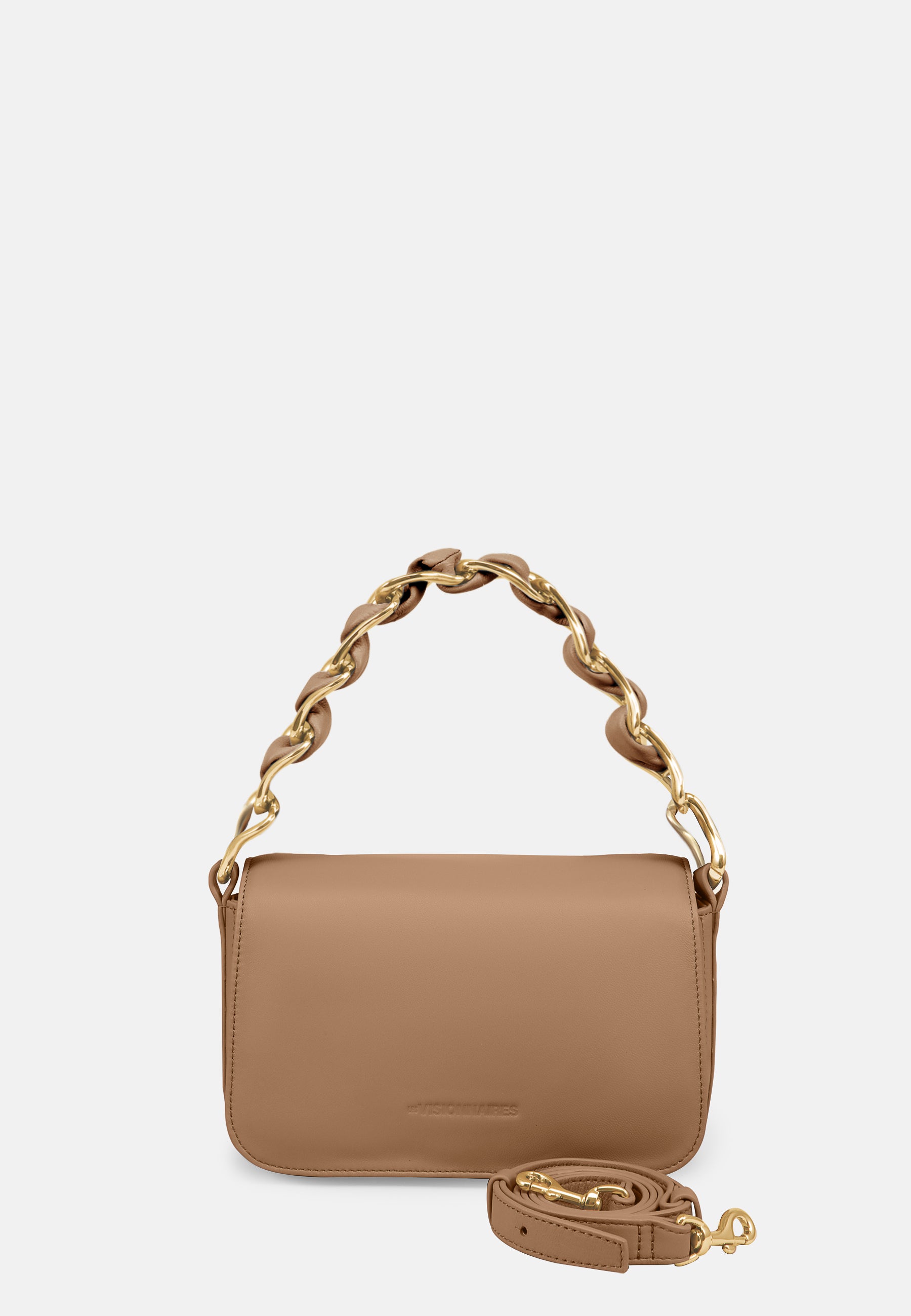 LES VISIONNAIRES- Bags- MILA CHAIN- black / OS-off white / OS-caramel / OS-cappuccino beige / OS-matcha tea / OS-dusk blue / OS-cranberry / OS