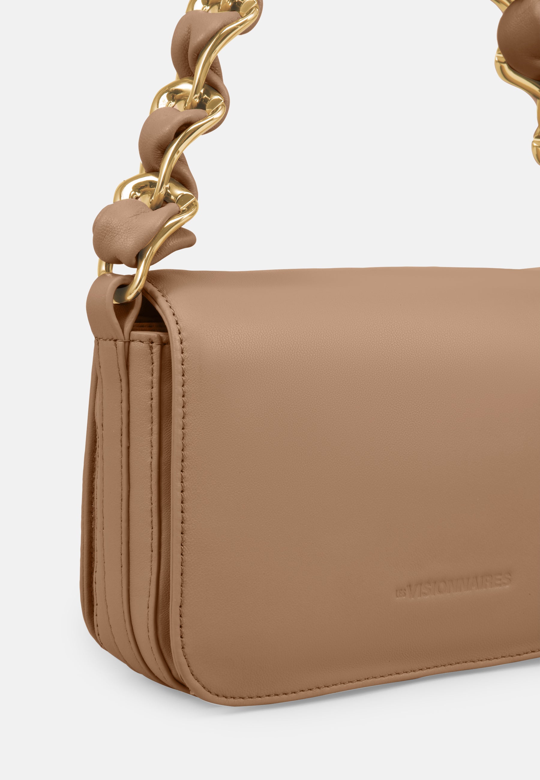 LES VISIONNAIRES- Bags- MILA CHAIN- black / OS-off white / OS-caramel / OS-cappuccino beige / OS-matcha tea / OS-dusk blue / OS-cranberry / OS