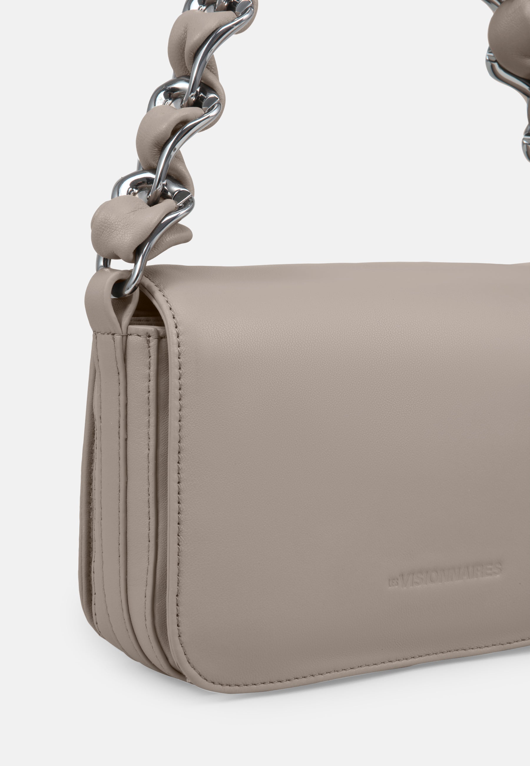 LES VISIONNAIRES- Bags- MILA CHAIN- black / OS-off white / OS-caramel / OS-cappuccino beige / OS-matcha tea / OS-dusk blue / OS-cranberry / OS