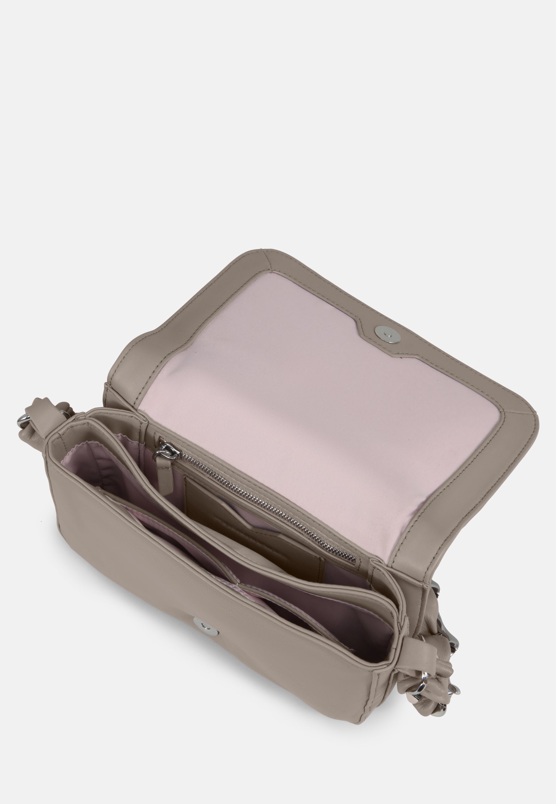 LES VISIONNAIRES- Bags- MILA CHAIN- black / OS-off white / OS-caramel / OS-cappuccino beige / OS-matcha tea / OS-dusk blue / OS-cranberry / OS