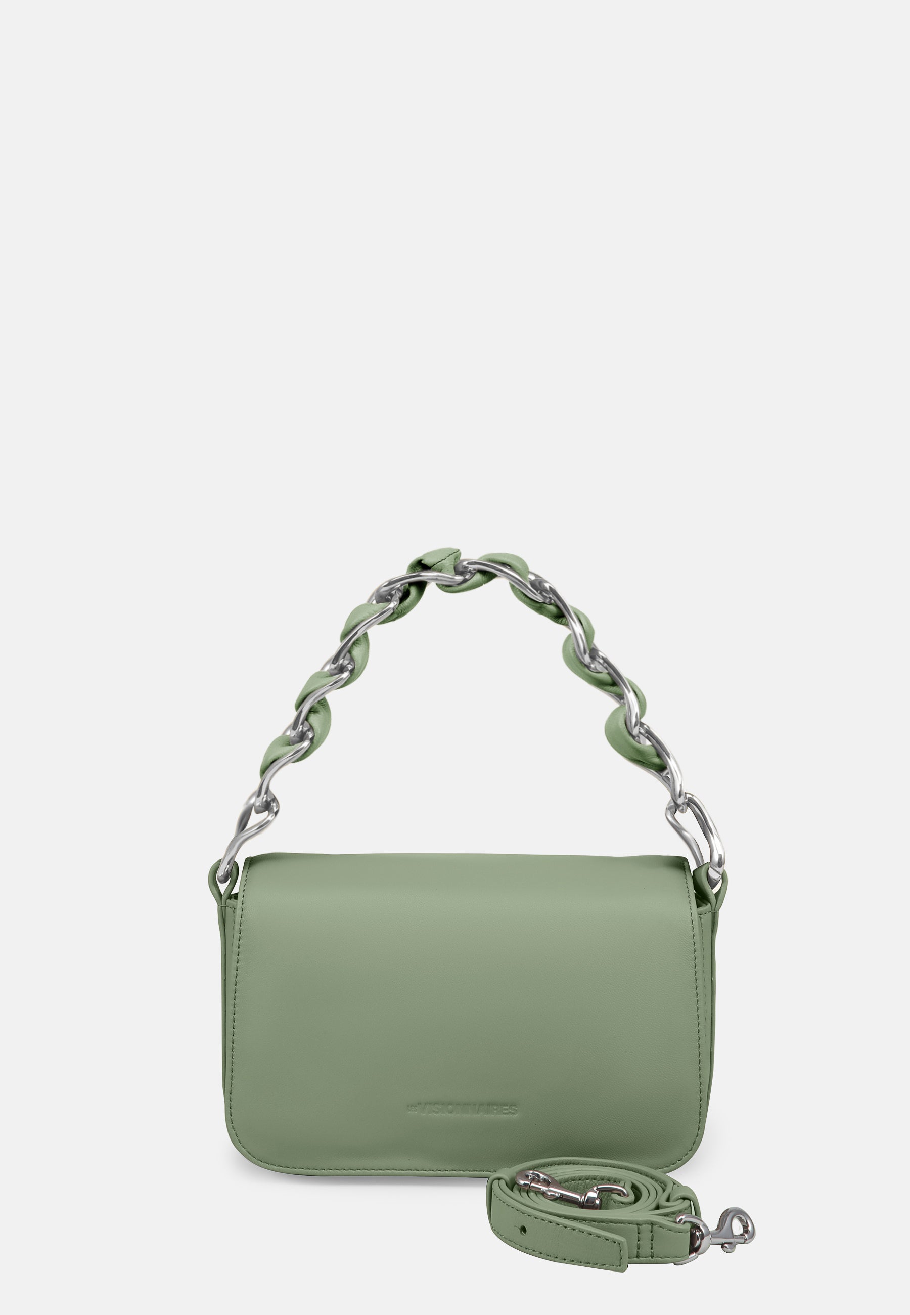 LES VISIONNAIRES- Bags- MILA CHAIN- black / OS-off white / OS-caramel / OS-cappuccino beige / OS-matcha tea / OS-dusk blue / OS-cranberry / OS