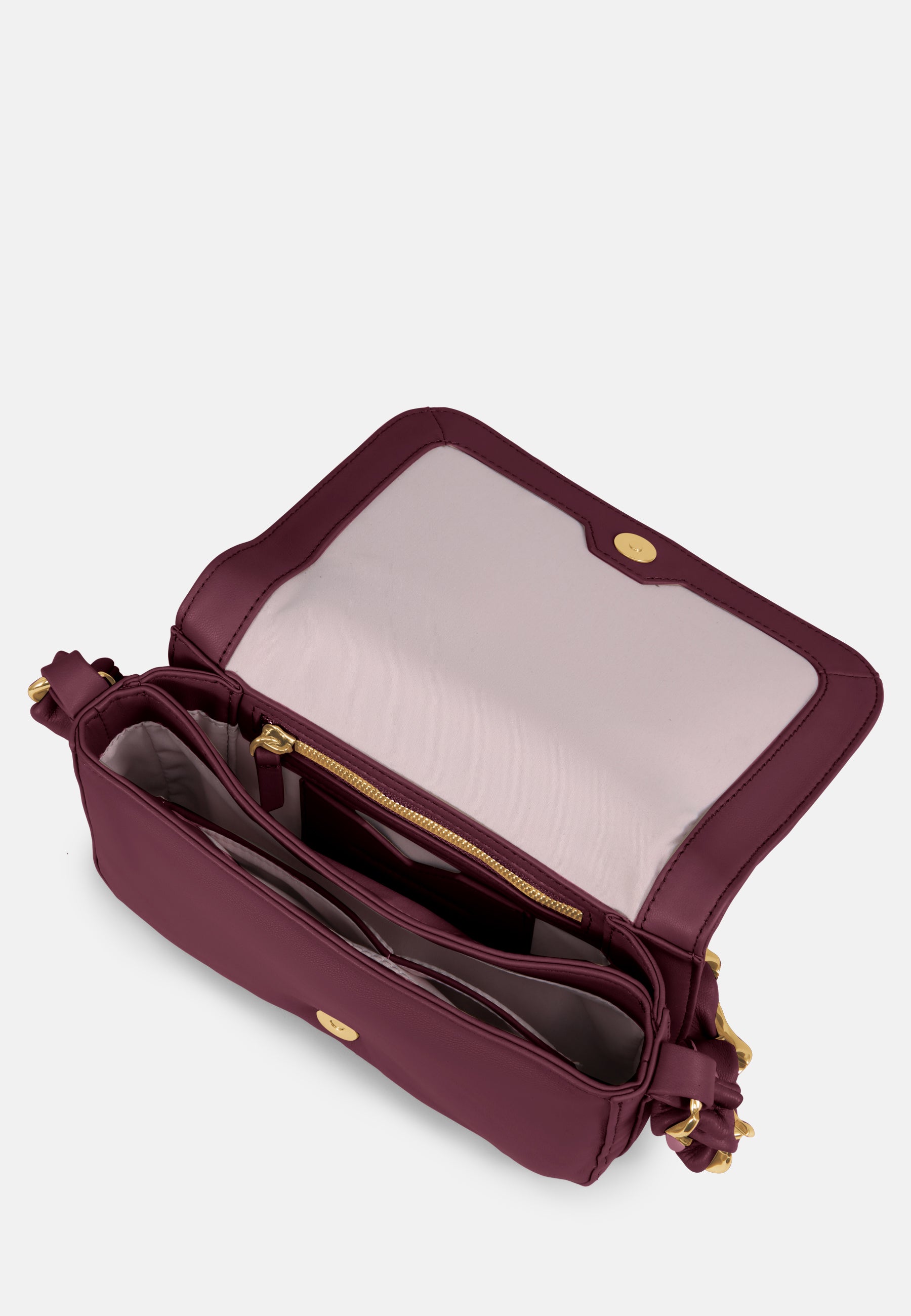 LES VISIONNAIRES- Bags- MILA CHAIN- black / OS-off white / OS-caramel / OS-cappuccino beige / OS-matcha tea / OS-dusk blue / OS-cranberry / OS