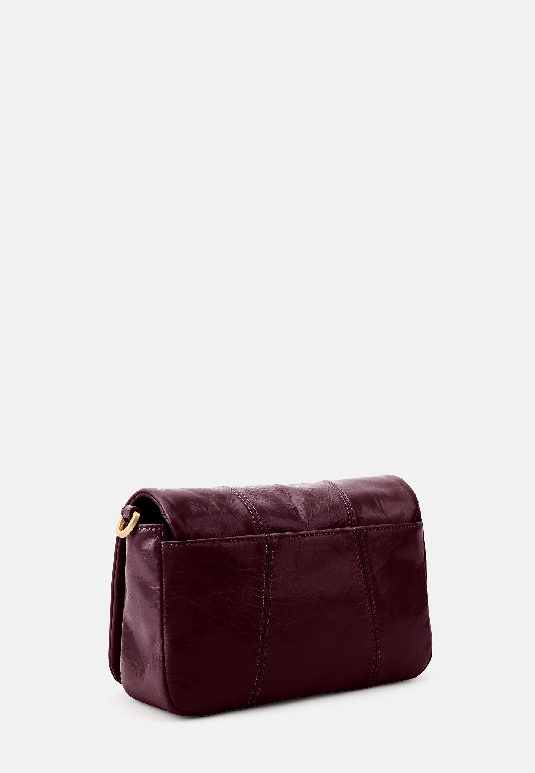 LES VISIONNAIRES- Bags- MILA ICON CRINKLE- black / OS-bordeaux red / OS