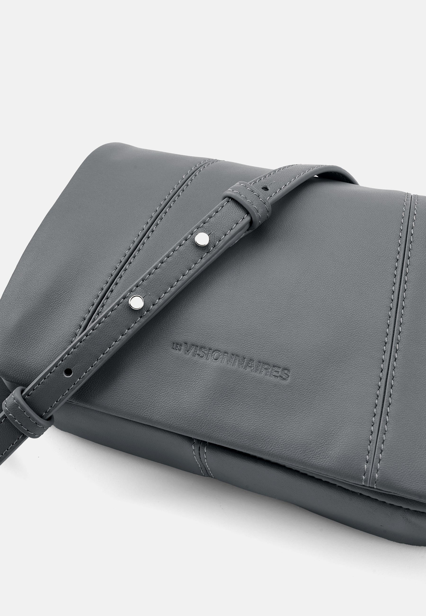 LES VISIONNAIRES- Bags- MILA ICON SILKY- chocolate brown / OS-titanium grey / OS-vinyard red / OS