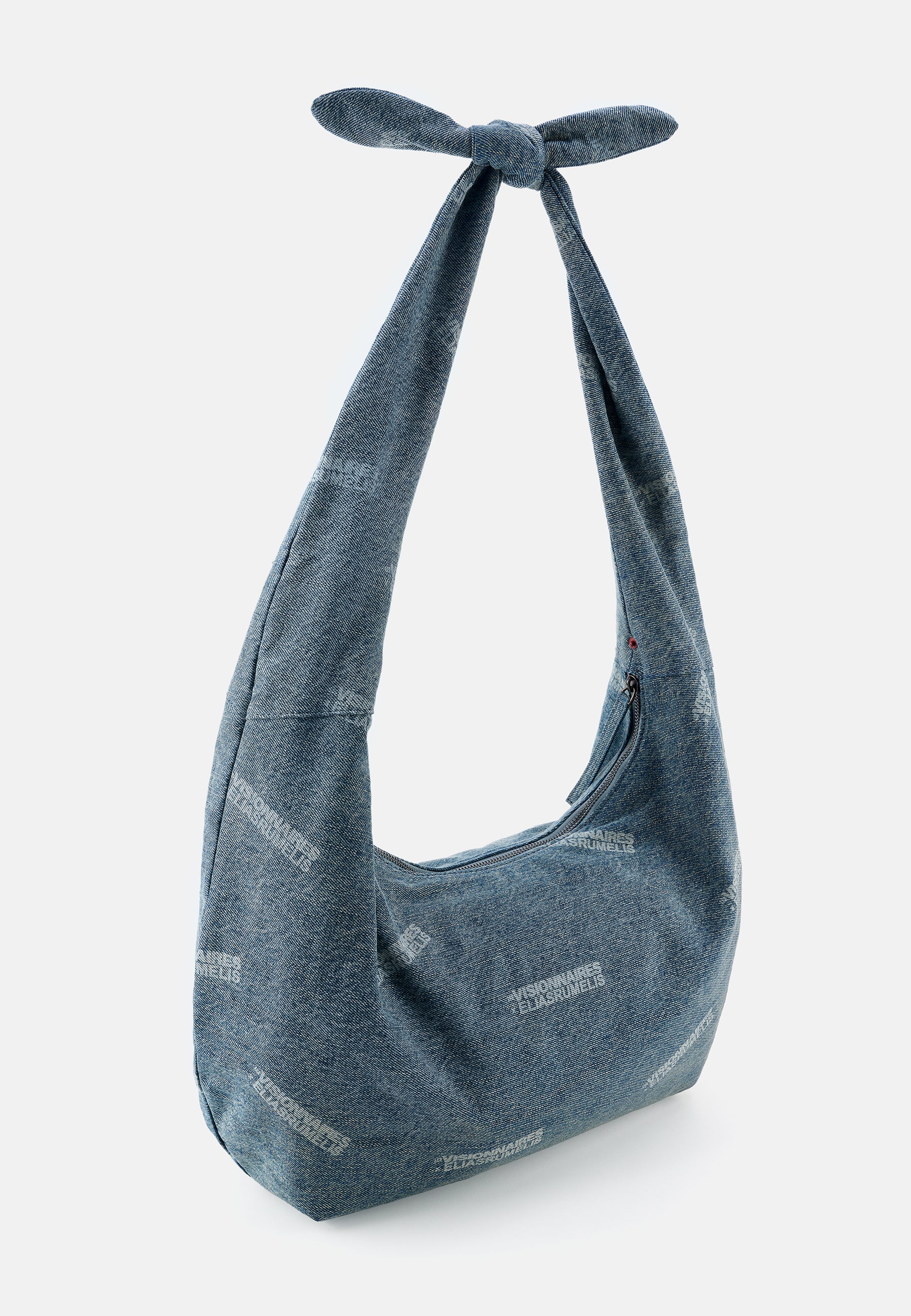 LES VISIONNAIRES- Bags- MILDRED DENIM- paper black / OS-paper blue / OS