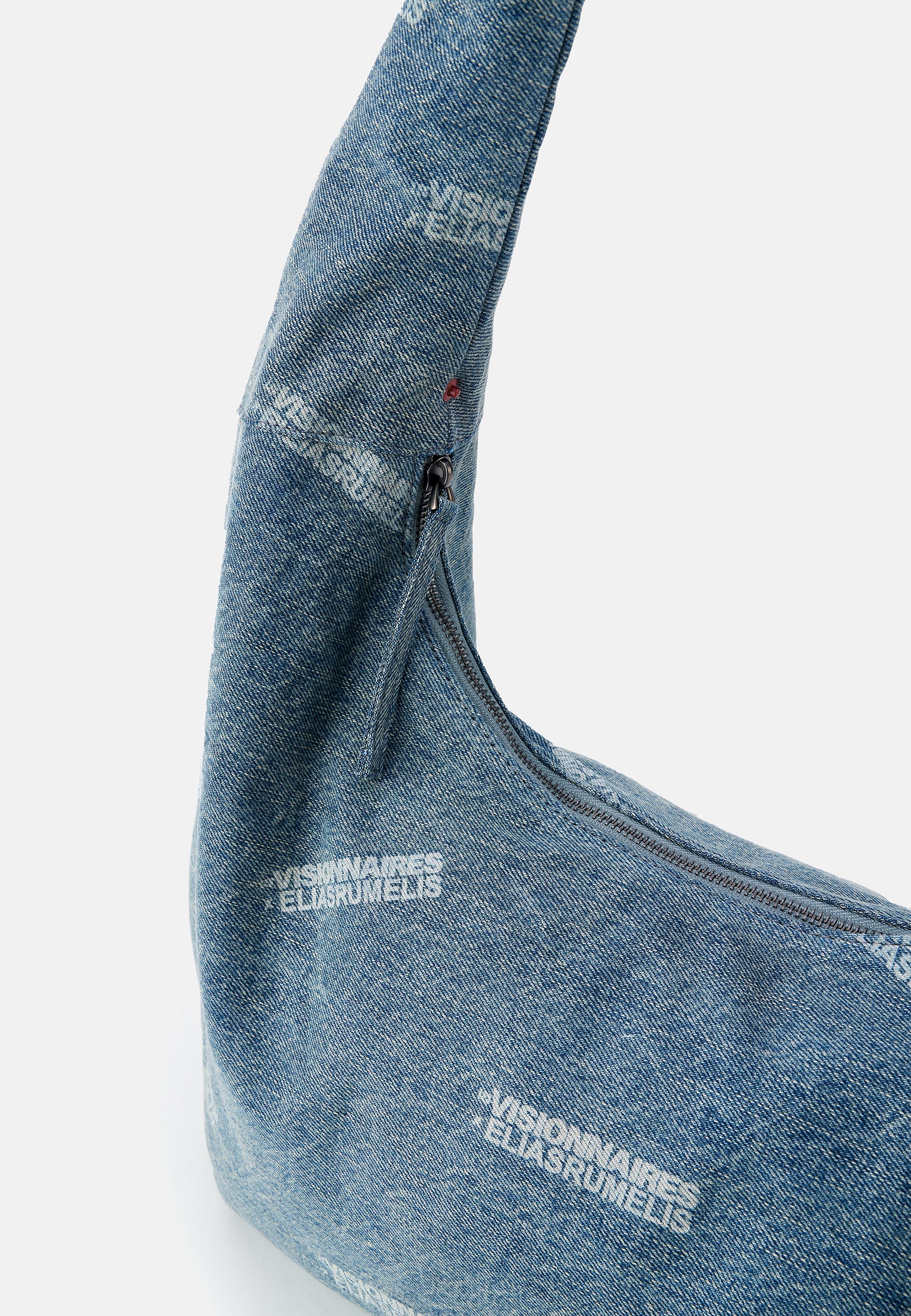 LES VISIONNAIRES- Bags- MILDRED DENIM- paper black / OS-paper blue / OS