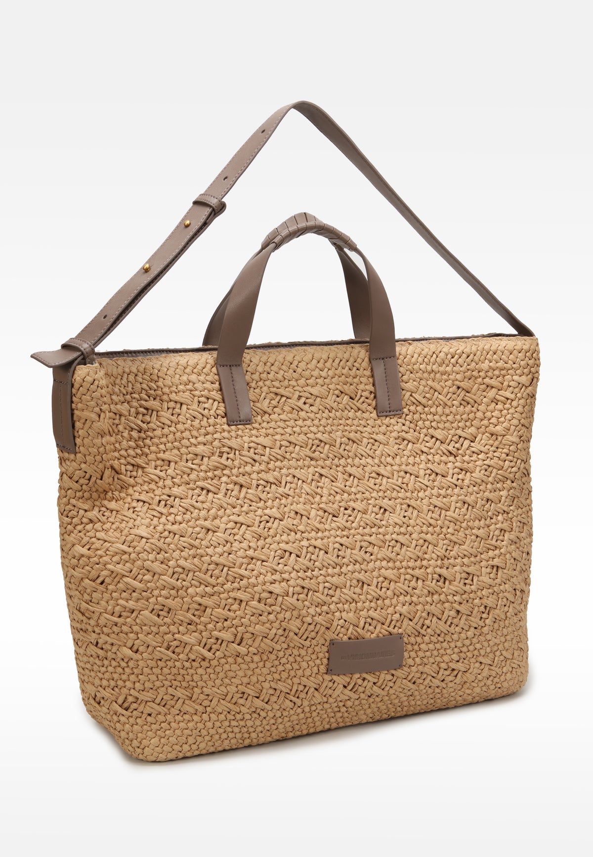 LES VISIONNAIRES- Bags- NIA RAFFIA- nature print / taupe brown / OS-yellow print / taupe brown / OS-nature / taupe brown / OS-grey / OS-green / OS-light green / OS-blue / OS-lilac / OS