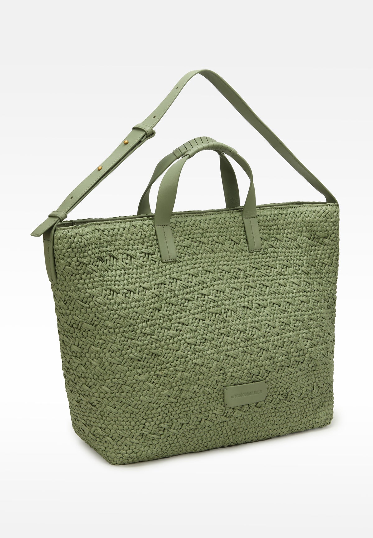 LES VISIONNAIRES- Bags- NIA RAFFIA- nature print / taupe brown / OS-yellow print / taupe brown / OS-nature / taupe brown / OS-grey / OS-green / OS-light green / OS-blue / OS-lilac / OS