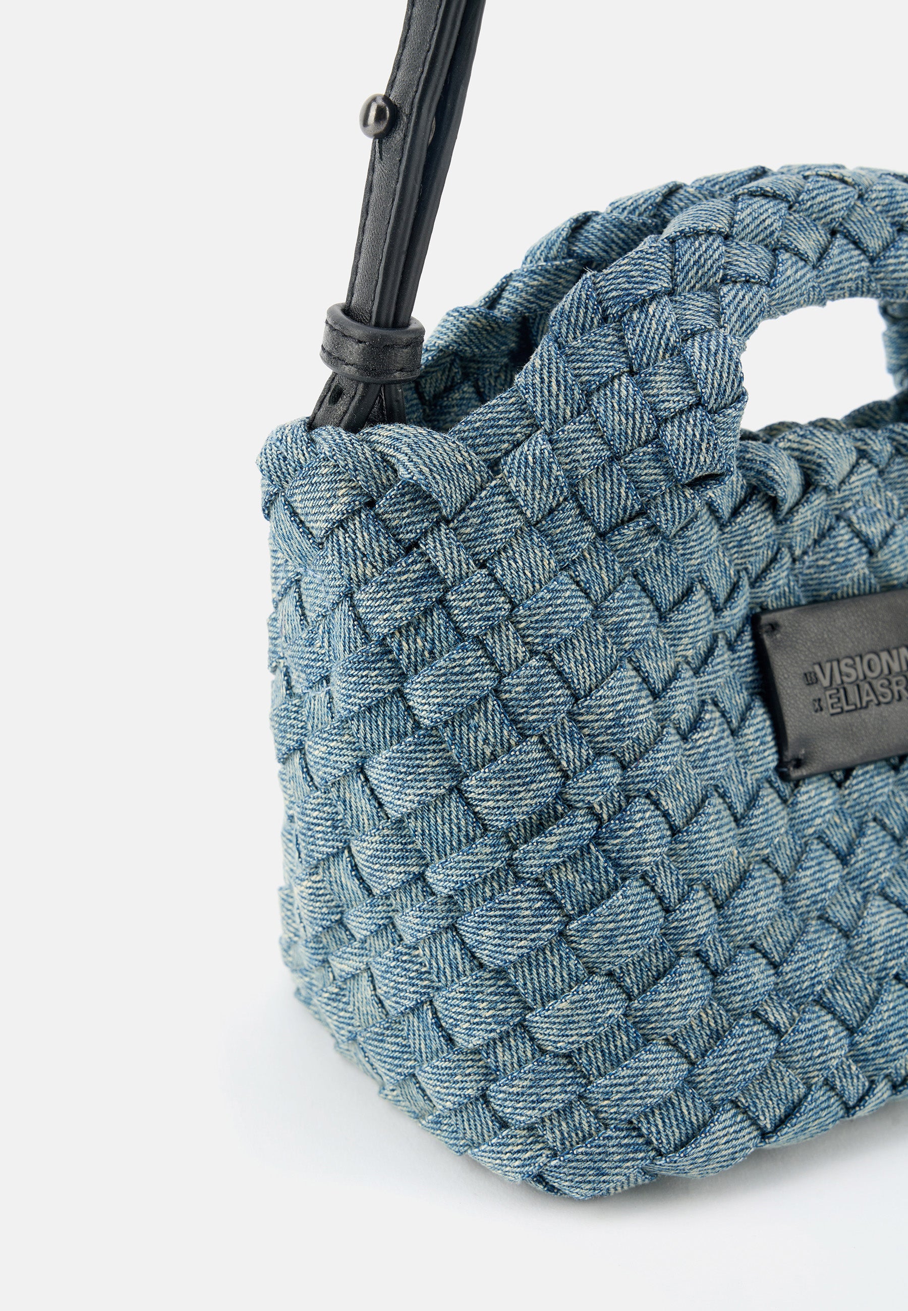 LES VISIONNAIRES- Bags- OLIV DENIM- paper black / OS-paper blue / OS