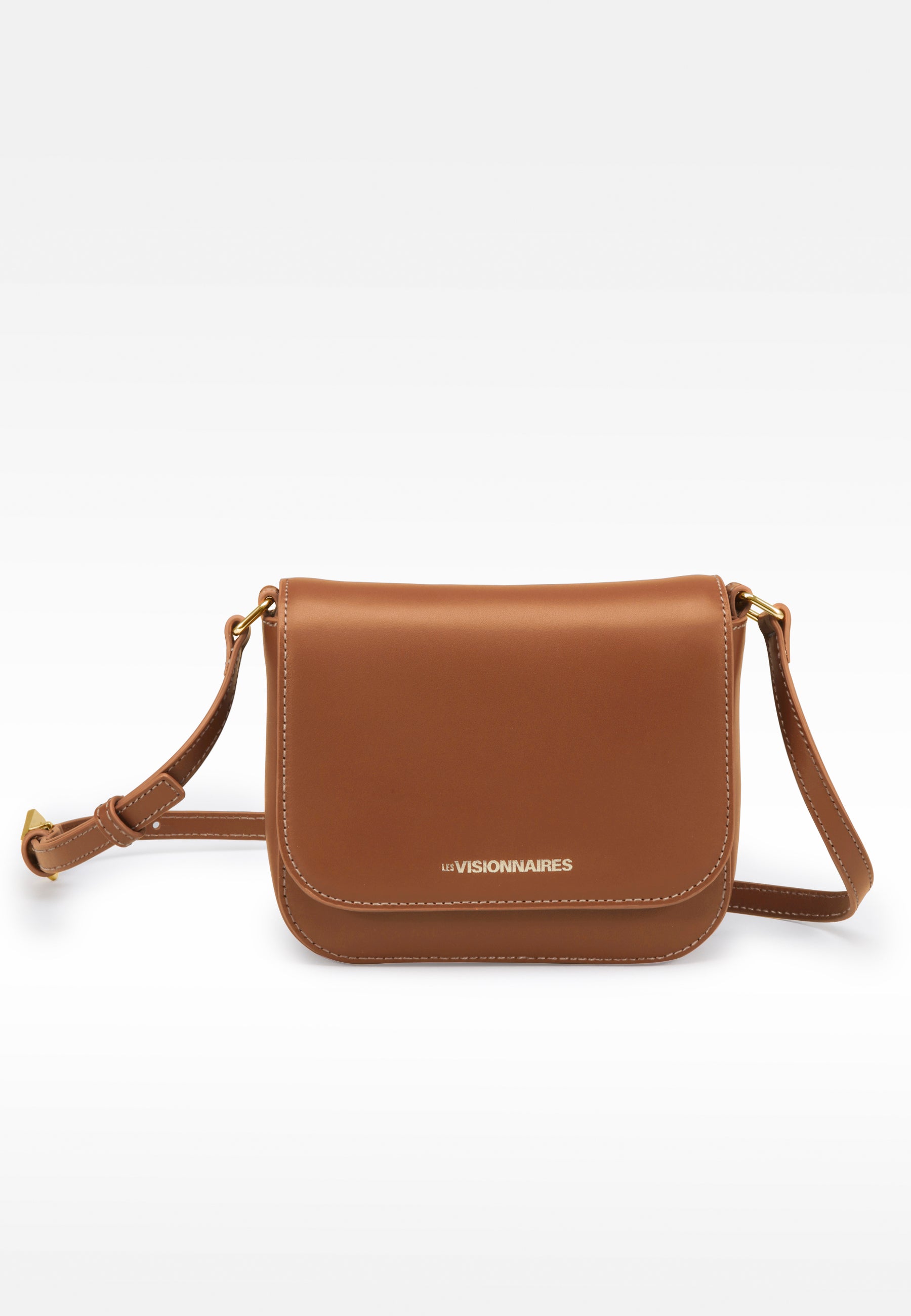 LES VISIONNAIRES- Bags- OLIVIA ESSENTIAL- cognac / OS-pistachio / OS