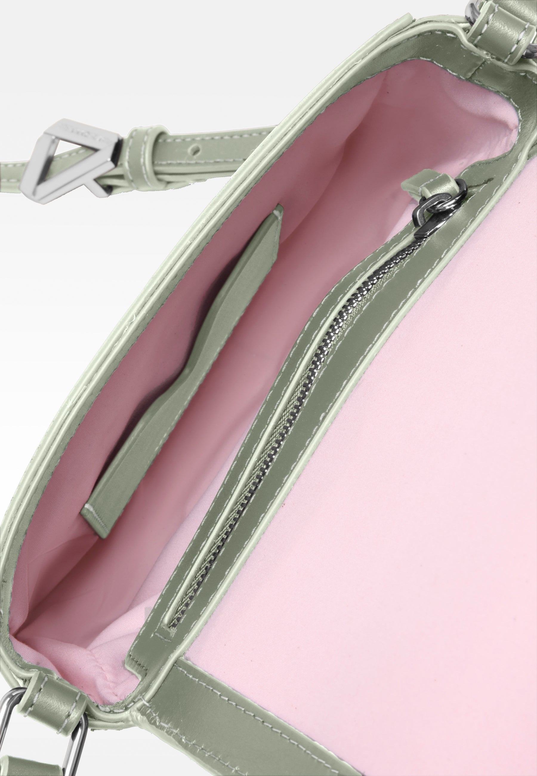 LES VISIONNAIRES- Bags- OLIVIA ESSENTIAL- cognac / OS-pistachio / OS