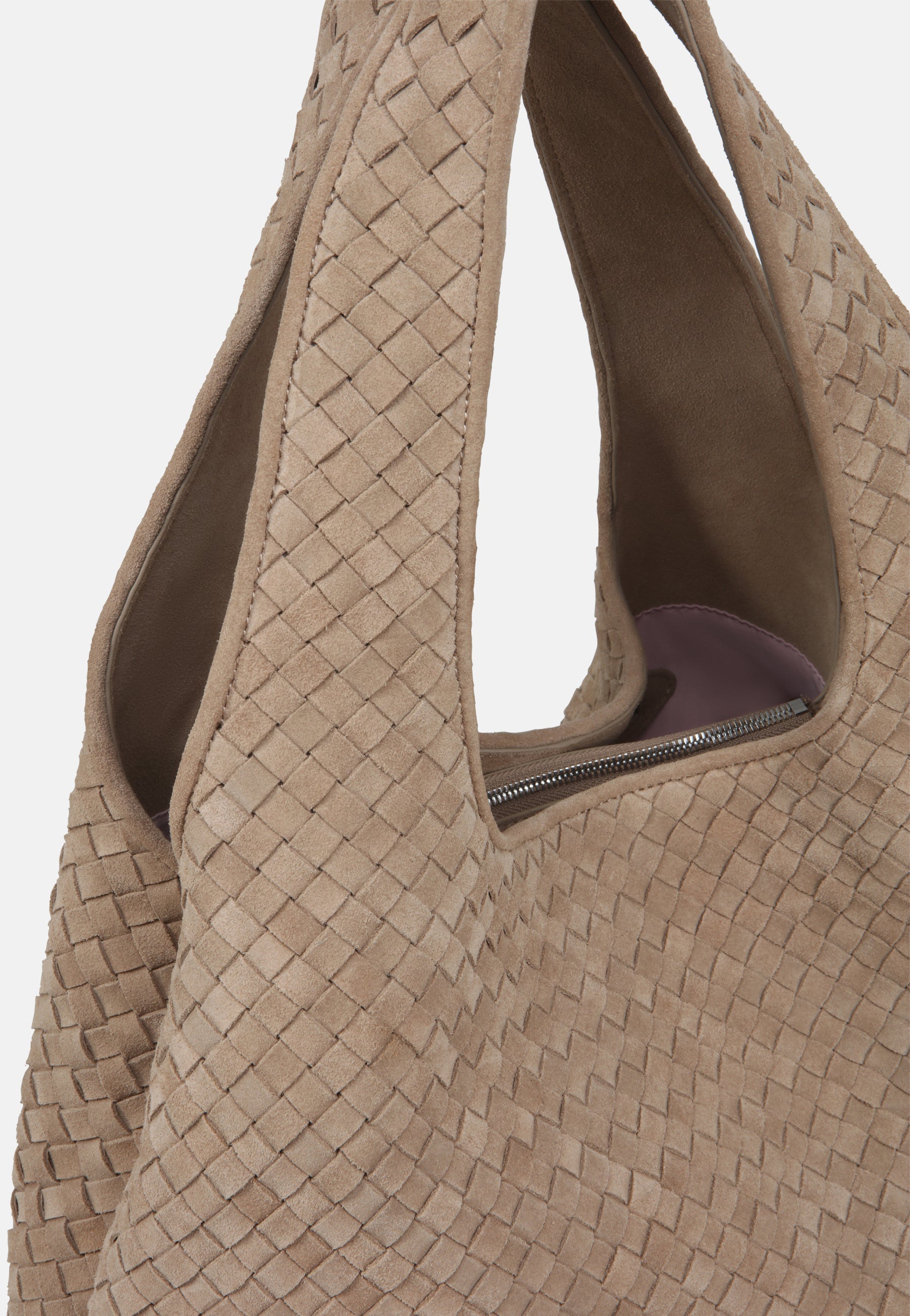 LES VISIONNAIRES- Bags- PAZ WEAVE COZY- golden brown / OS-chocolate brown / OS-mushroom / OS-sea kelp / OS