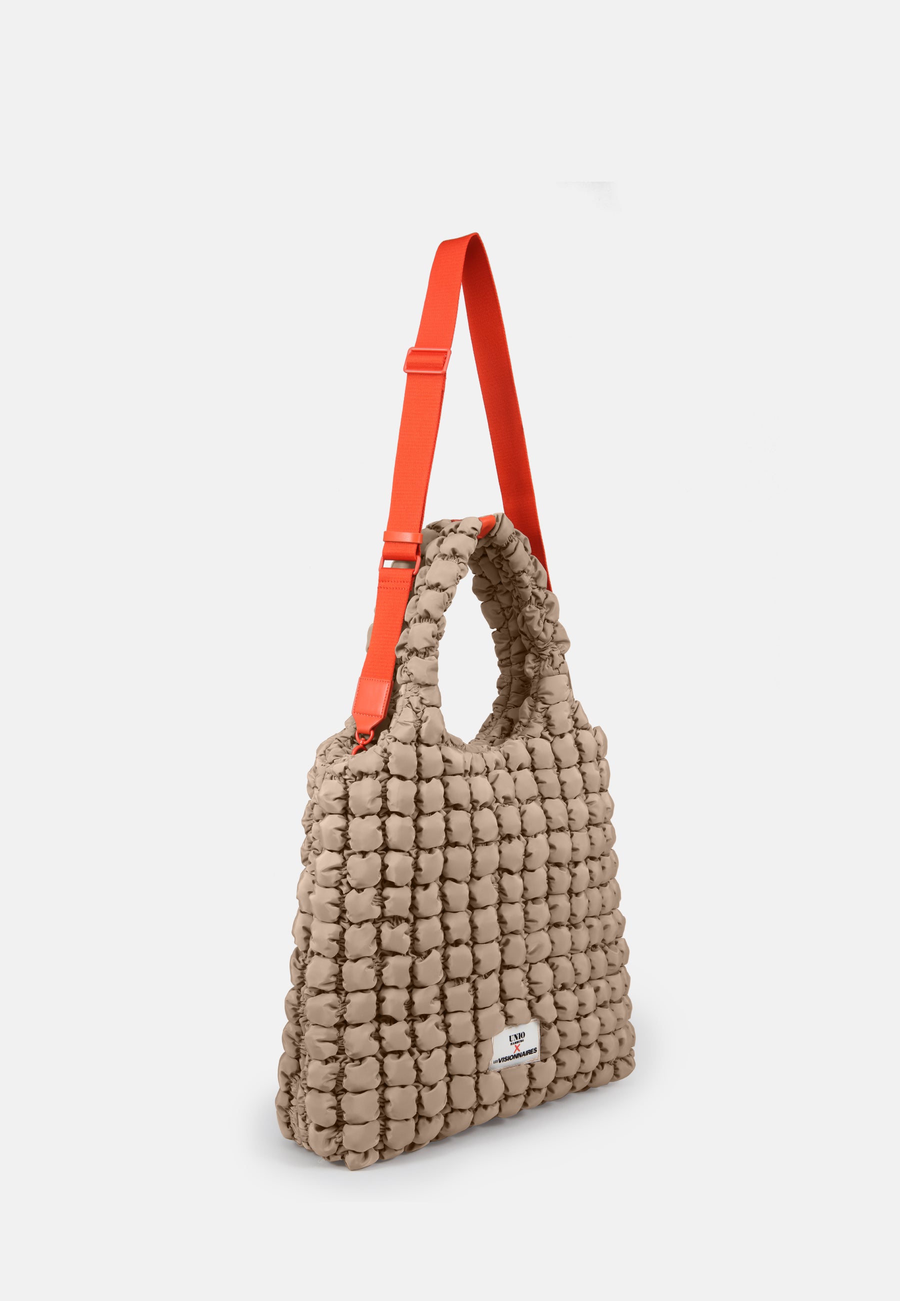 LES VISIONNAIRES- Bags- SHOPPER BUBBLE UNIO- strong orange / OS-black / OS-toast / OS-light grey / OS-deep forest / OS-tea green / OS-fresh blue / OS-navy / OS-amethyst / OS-barbie / OS