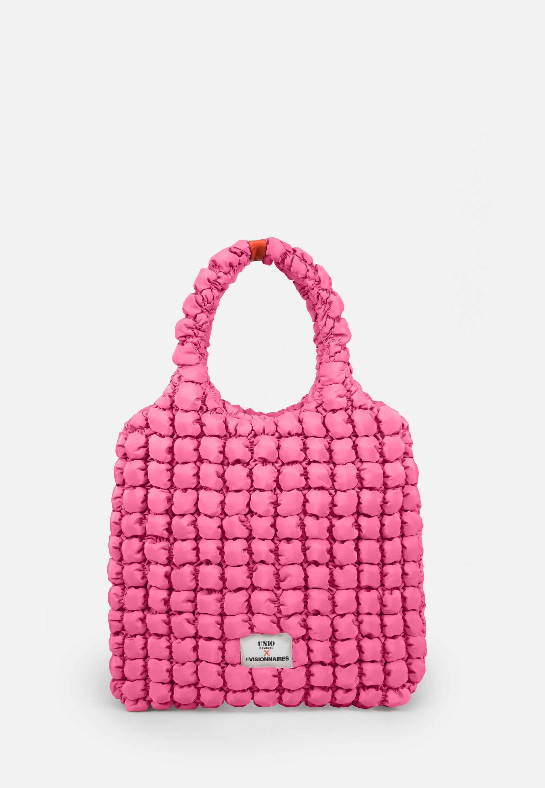 LES VISIONNAIRES- Bags- SHOPPER BUBBLE UNIO- strong orange / OS-black / OS-toast / OS-light grey / OS-deep forest / OS-tea green / OS-fresh blue / OS-navy / OS-amethyst / OS-barbie / OS