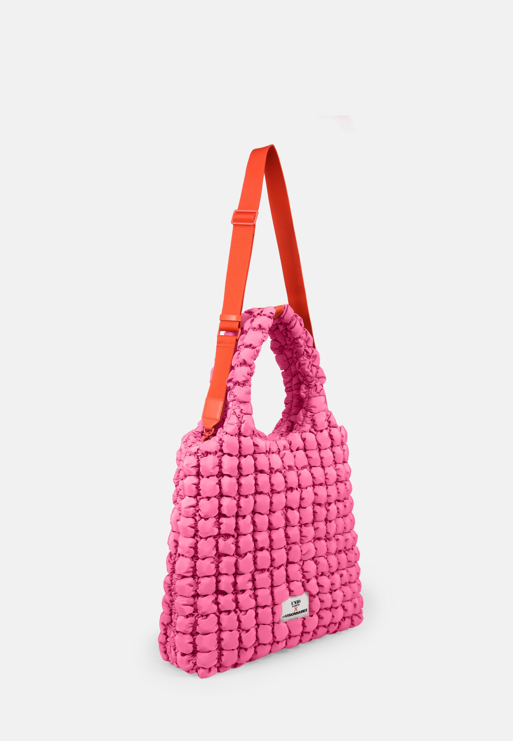 LES VISIONNAIRES- Bags- SHOPPER BUBBLE UNIO- strong orange / OS-black / OS-toast / OS-light grey / OS-deep forest / OS-tea green / OS-fresh blue / OS-navy / OS-amethyst / OS-barbie / OS