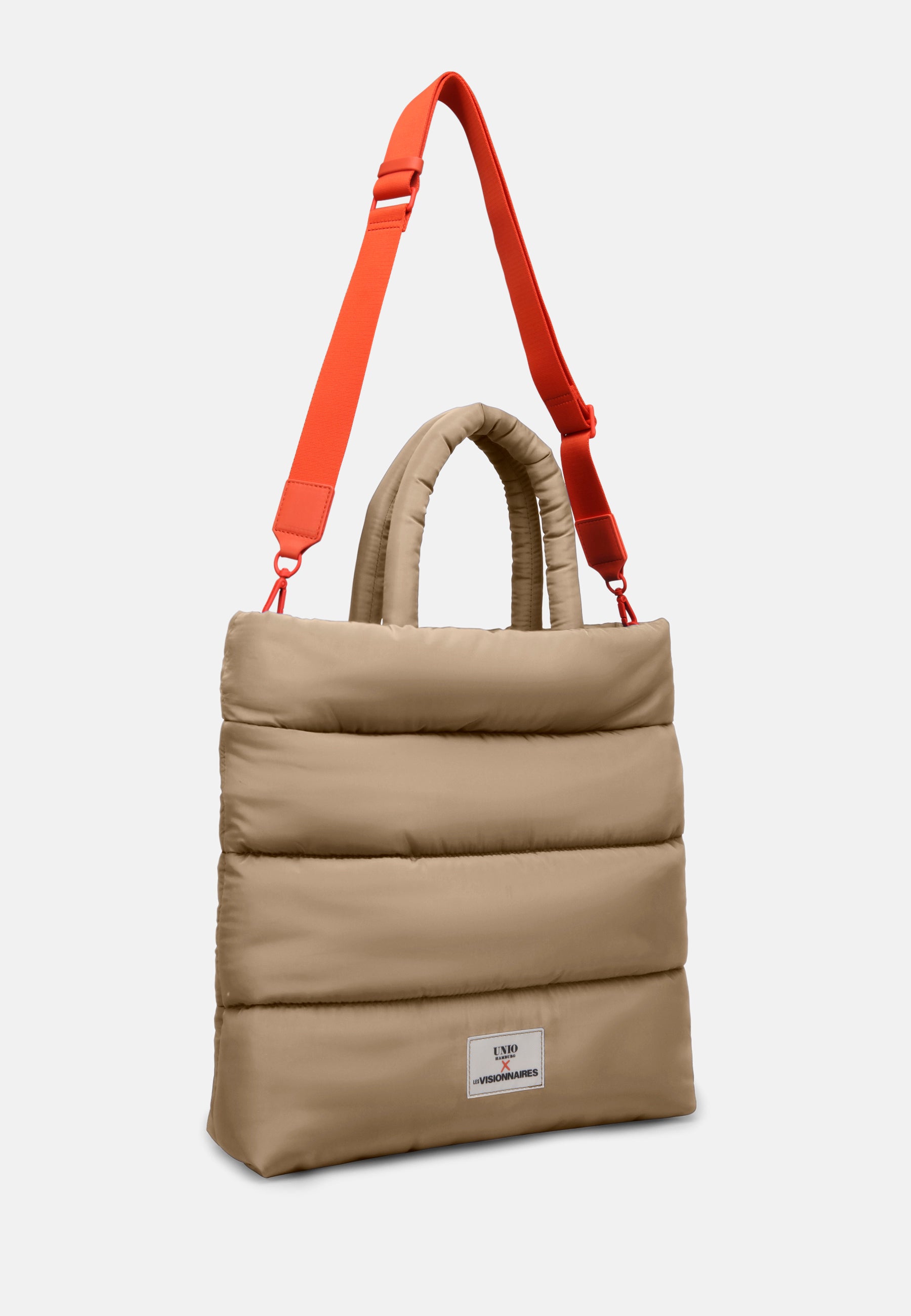 LES VISIONNAIRES- Bags- SHOPPER UNIO- strong orange / OS-black / OS-toast / OS-light grey / OS-deep forest / OS-tea green / OS-fresh blue / OS-navy / OS-amethyst / OS-barbie / OS