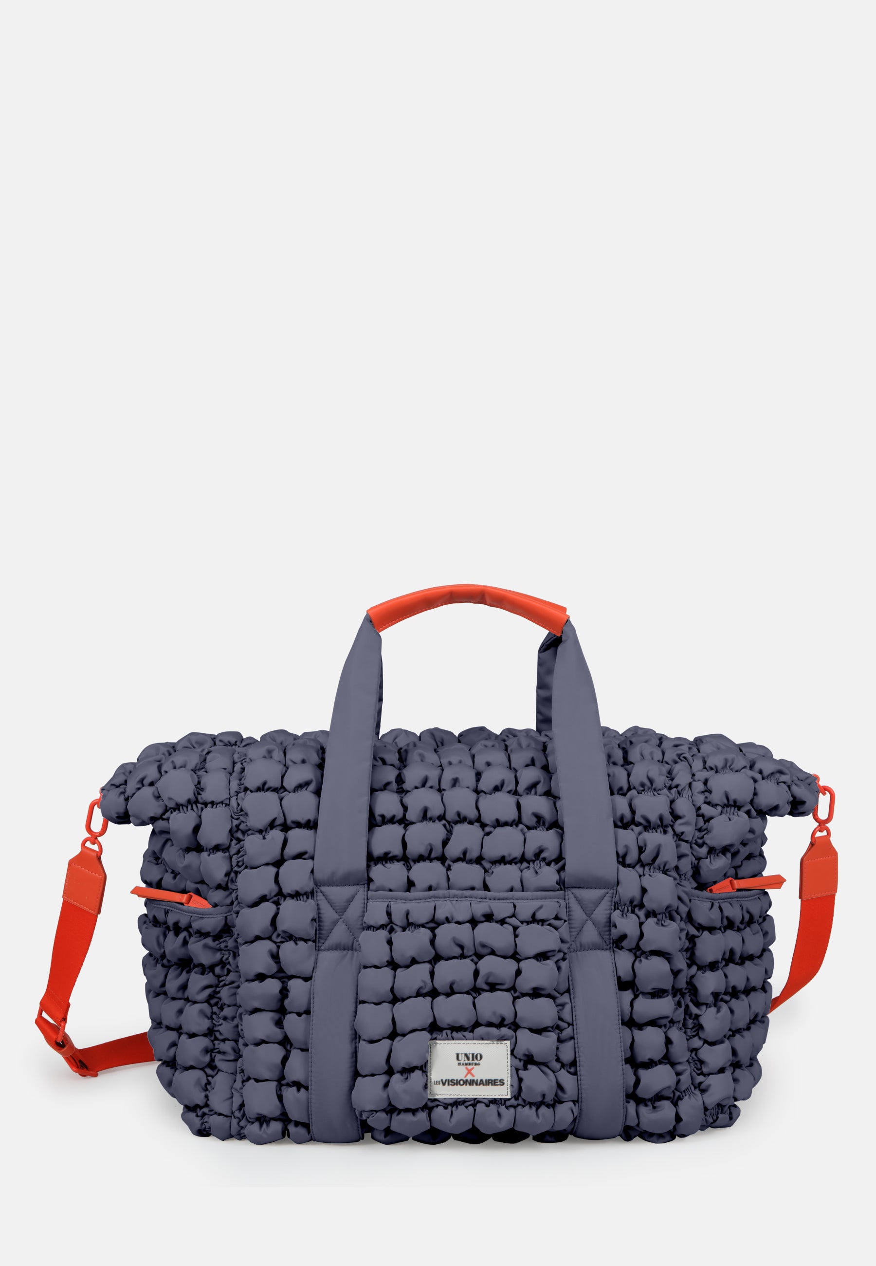 LES VISIONNAIRES- Bags- TRAVEL BAG BUBBLE UNIO- strong orange / OS-black / OS-toast / OS-light grey / OS-deep forest / OS-tea green / OS-fresh blue / OS-navy / OS-amethyst / OS-barbie / OS