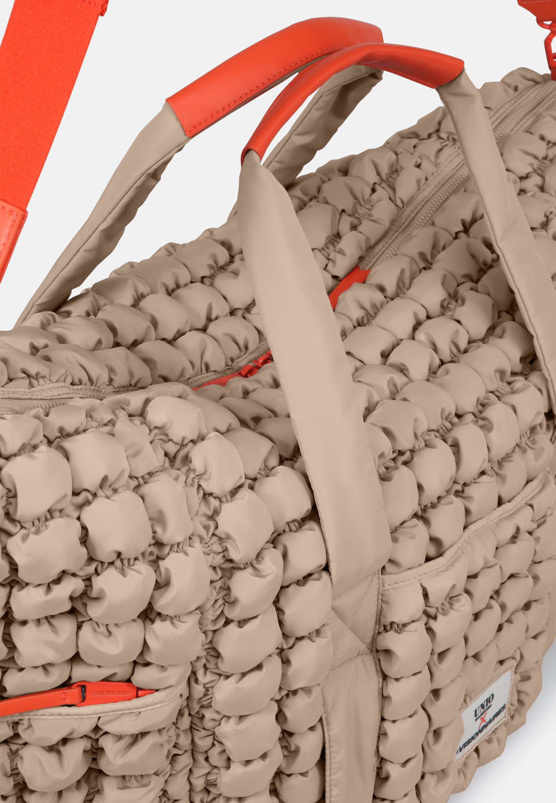 LES VISIONNAIRES- Bags- TRAVEL BAG BUBBLE UNIO- strong orange / OS-black / OS-toast / OS-light grey / OS-deep forest / OS-tea green / OS-fresh blue / OS-navy / OS-amethyst / OS-barbie / OS