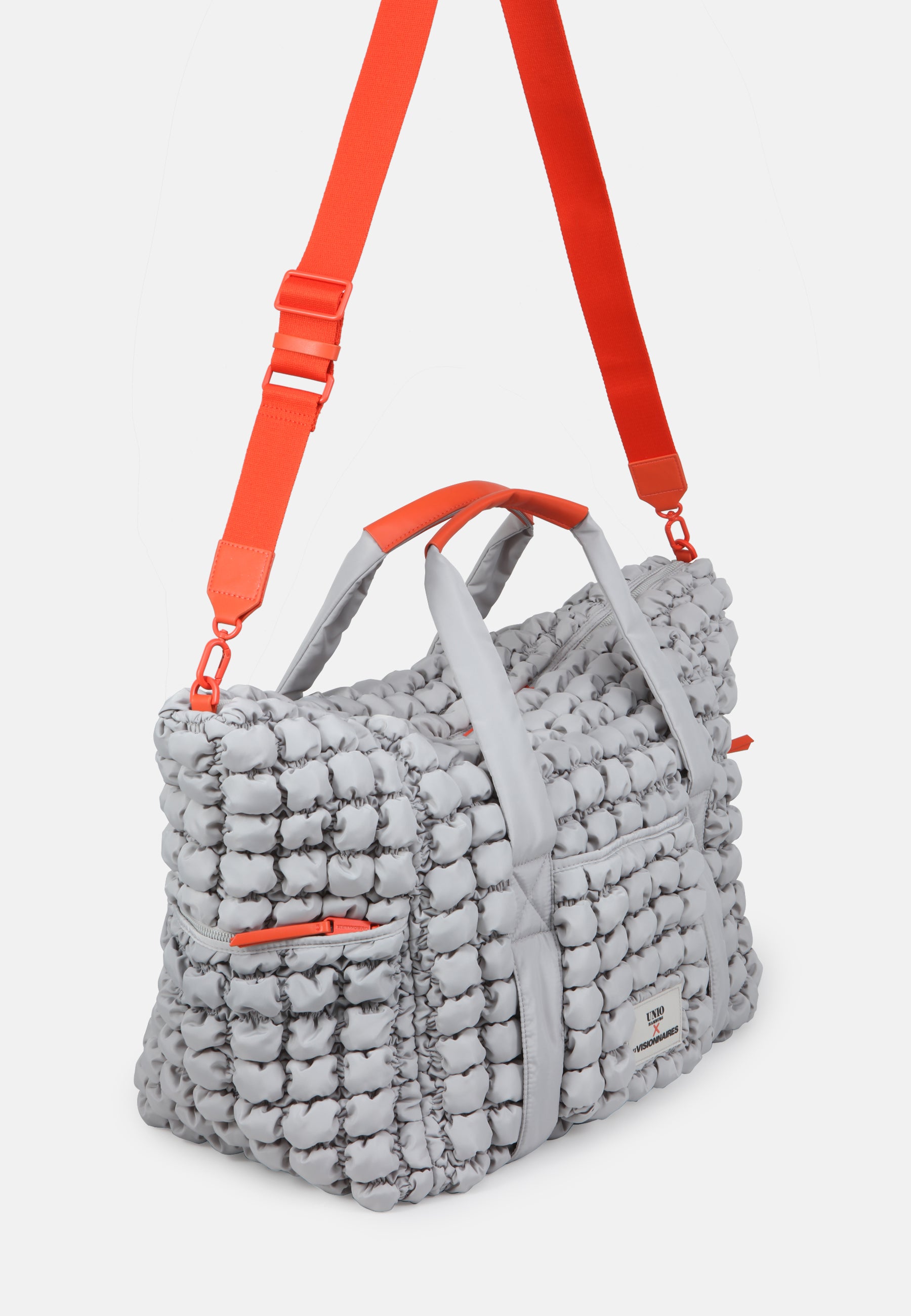LES VISIONNAIRES- Bags- TRAVEL BAG BUBBLE UNIO- strong orange / OS-black / OS-toast / OS-light grey / OS-deep forest / OS-tea green / OS-fresh blue / OS-navy / OS-amethyst / OS-barbie / OS