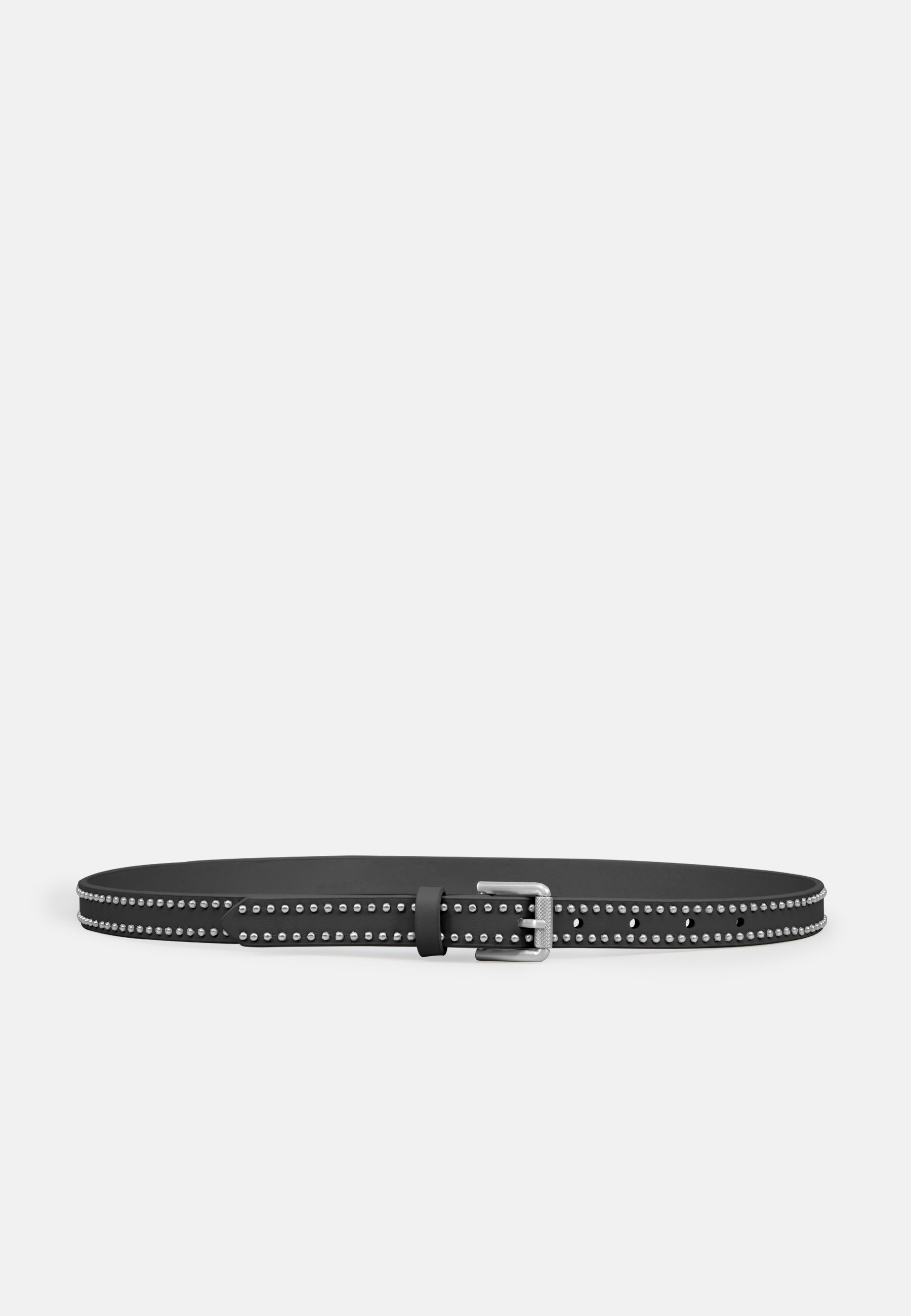 LES VISIONNAIRES- Belts- HEDY SMOOTH- black / 75-black / 80-black / 85-black / 90-black / 95-black / 100-off white / 75-off white / 80-off white / 85-off white / 90
