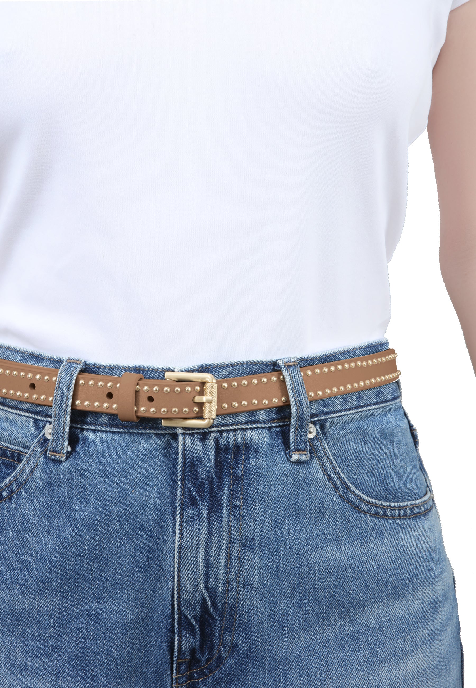 LES VISIONNAIRES- Belts- HEDY SMOOTH- black / 75-black / 80-black / 85-black / 90-black / 95-black / 100-off white / 75-off white / 80-off white / 85-off white / 90