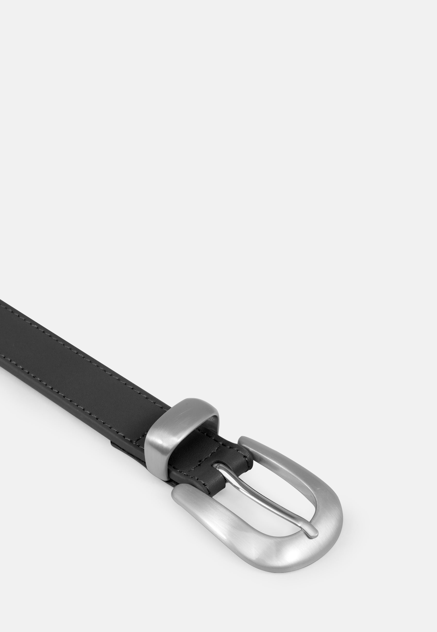 LES VISIONNAIRES- Belts- ISLA SMOOTH- black / 75-black / 80-black / 85-black / 90-black / 95-black / 100-off white / 75-off white / 80-off white / 85-off white / 90