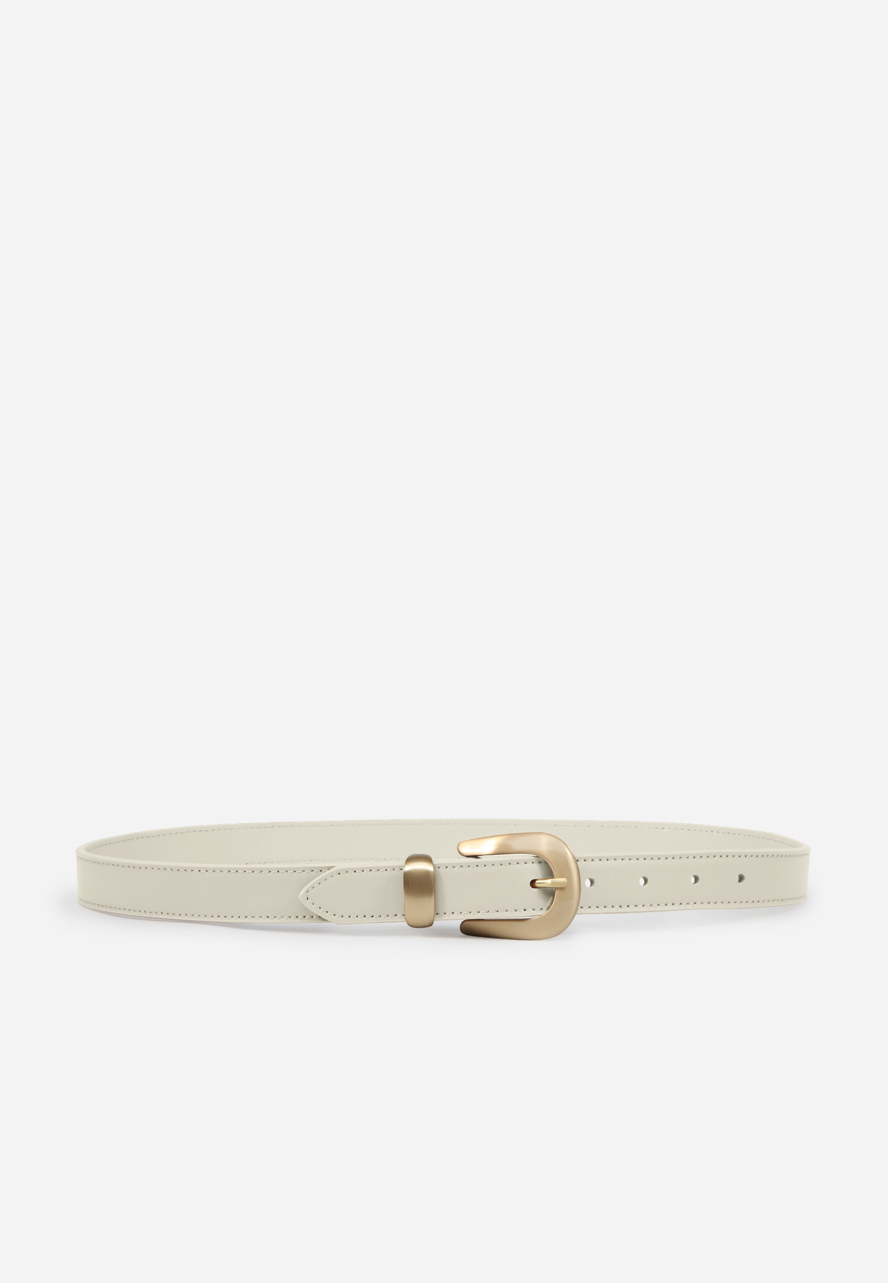 LES VISIONNAIRES- Belts- ISLA SMOOTH- black / 75-black / 80-black / 85-black / 90-black / 95-black / 100-off white / 75-off white / 80-off white / 85-off white / 90