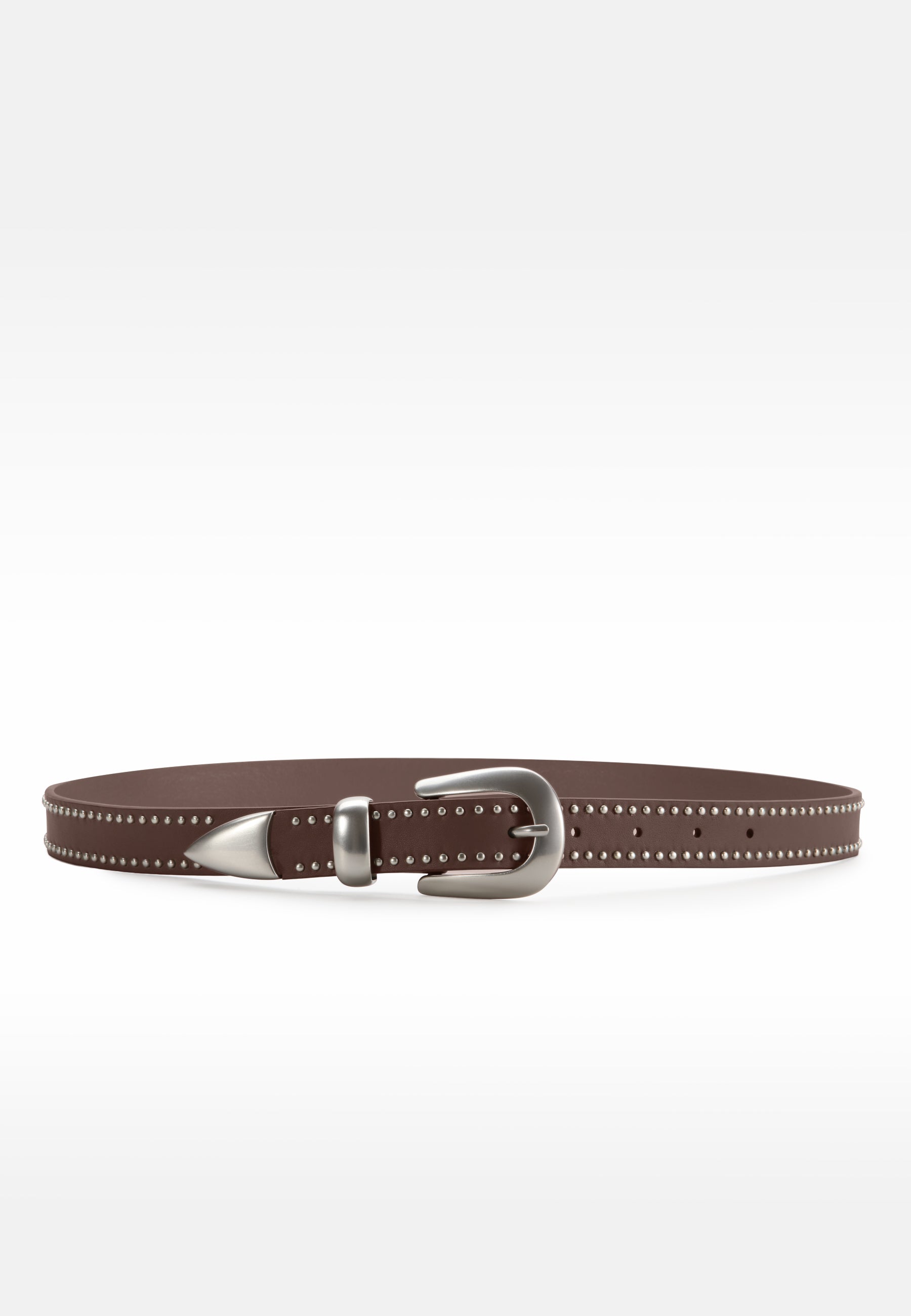 LES VISIONNAIRES- Belts- ODILE SMOOTH- black / 85-espresso / 85-black / 90-espresso / 90-black / 95-espresso / 95-black / 100-espresso / 100-black / 75-espresso / 75