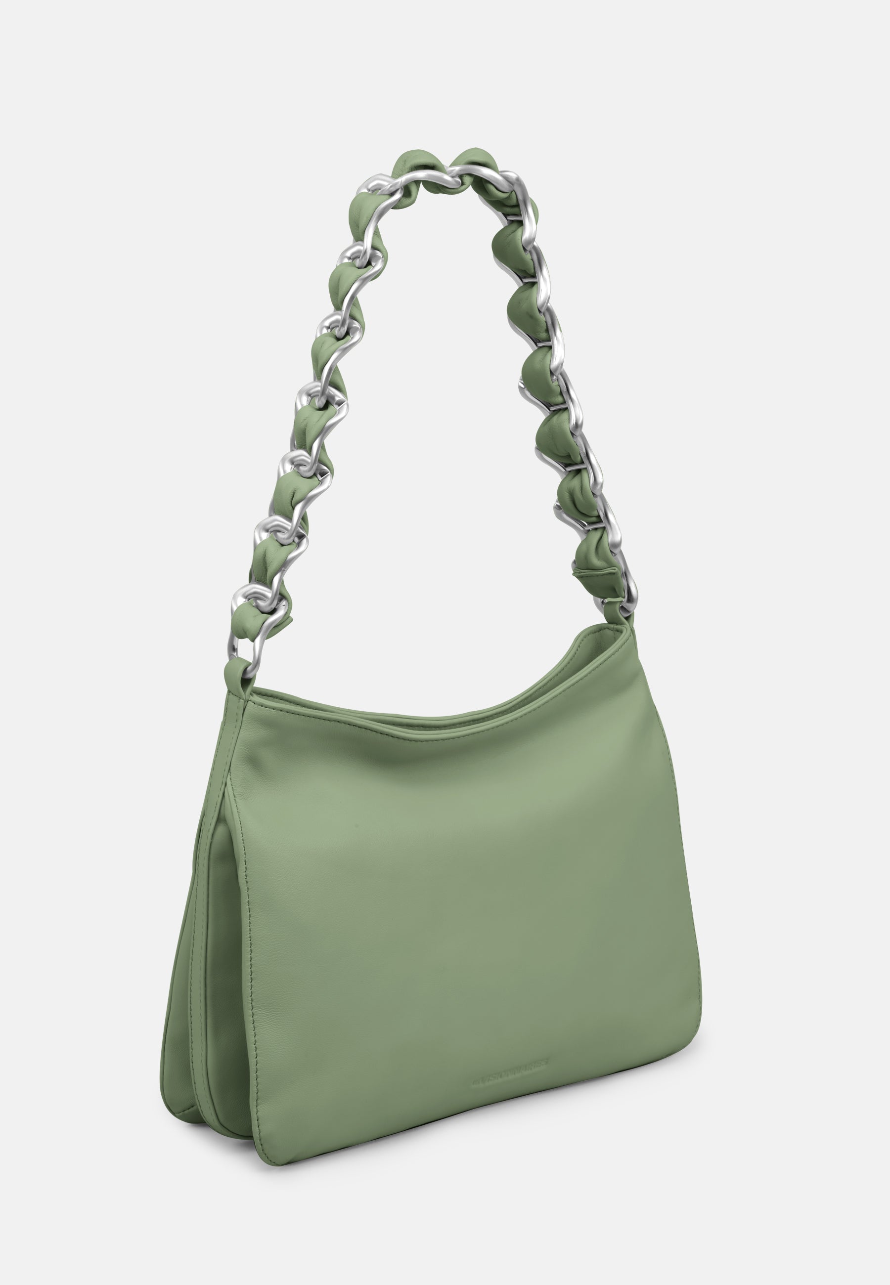 LES VISIONNAIRES- Handtaschen>Damen>Ledertaschen>Schultertaschen- ANNA CHAIN- black / OS-off white / OS-caramel / OS-cappuccino beige / OS-matcha tea / OS-dusk blue / OS-cranberry / OS