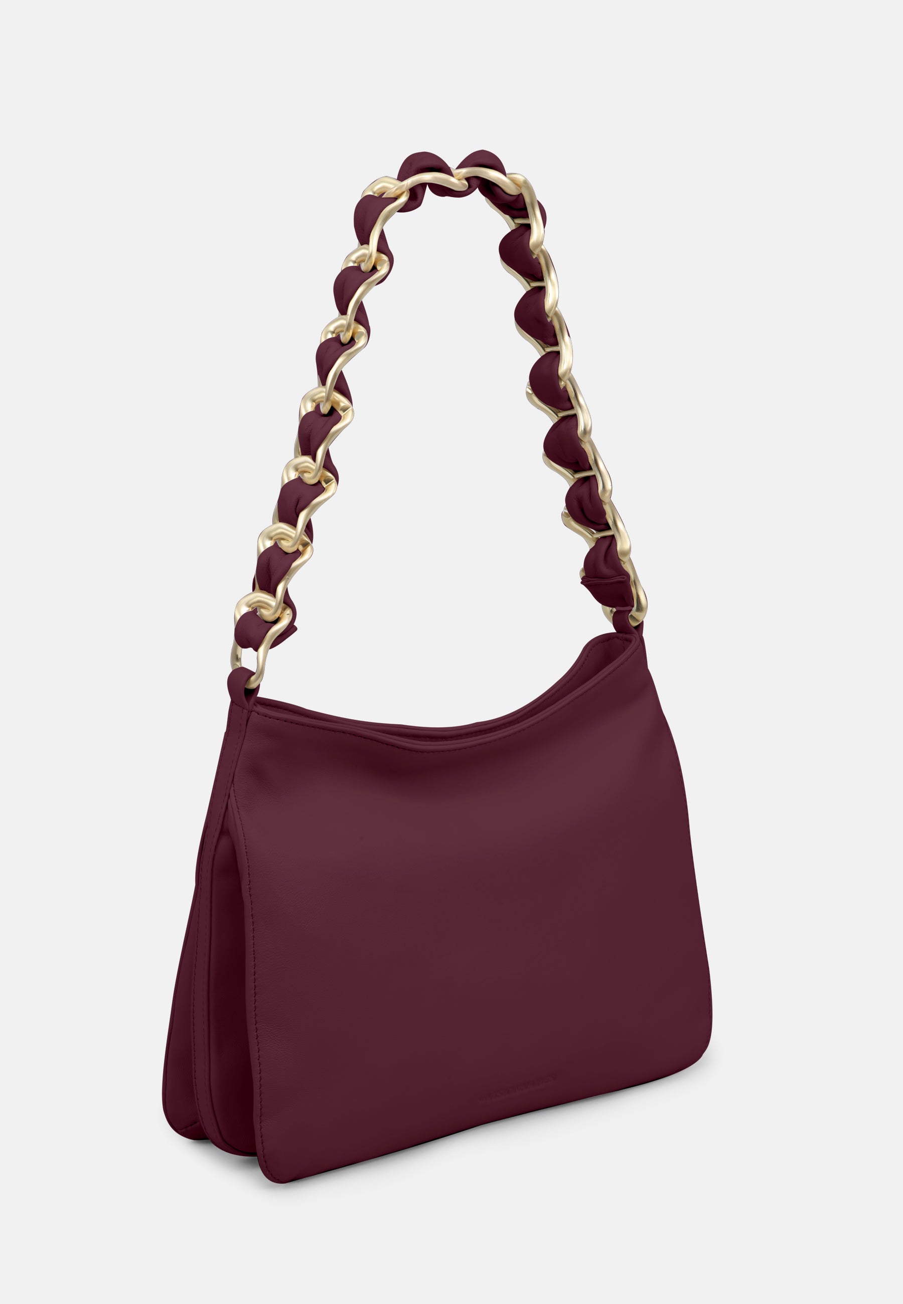 LES VISIONNAIRES- Handtaschen>Damen>Ledertaschen>Schultertaschen- ANNA CHAIN- black / OS-off white / OS-caramel / OS-cappuccino beige / OS-matcha tea / OS-dusk blue / OS-cranberry / OS