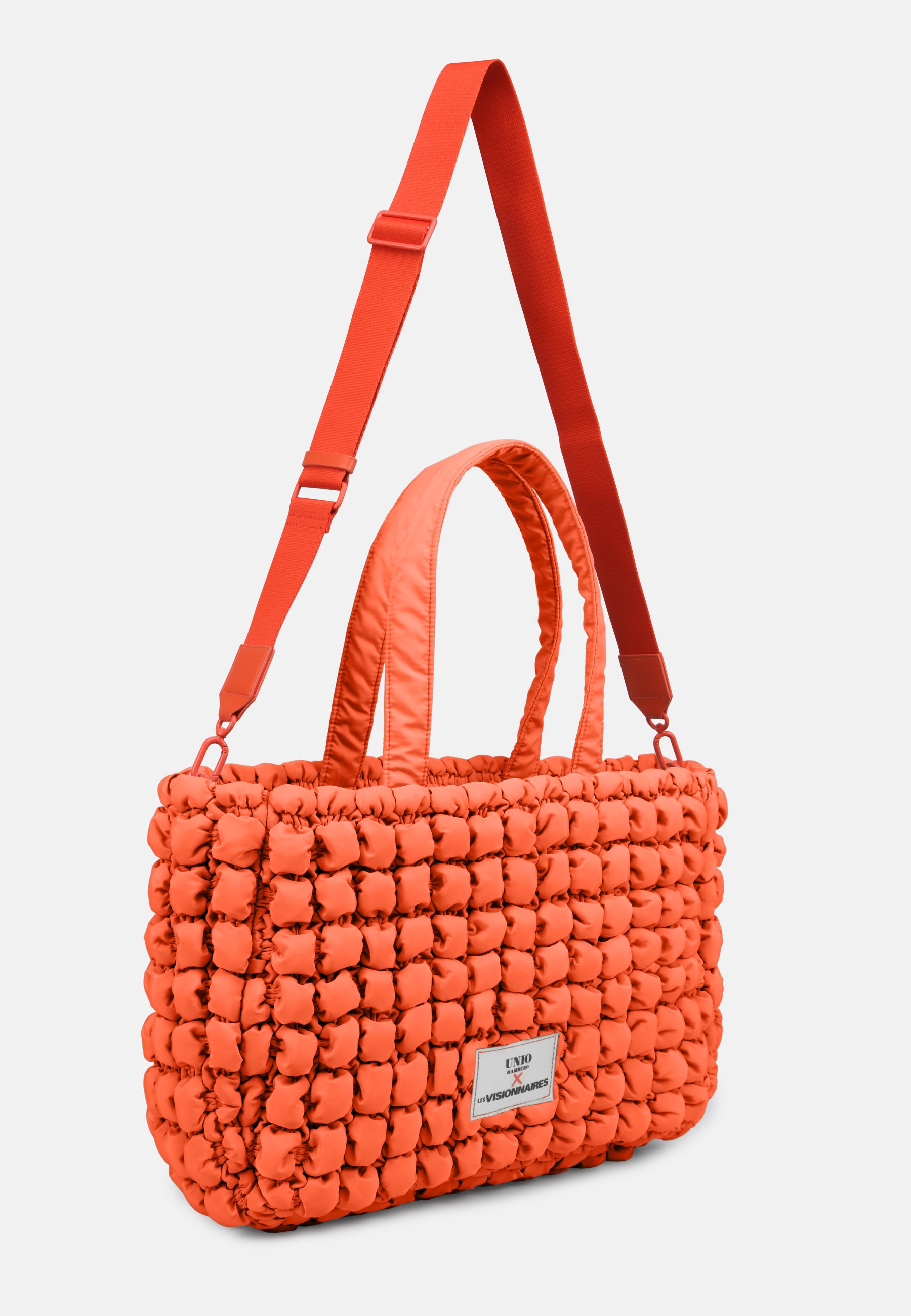 LES VISIONNAIRES- Handtaschen>Damen>Nylontaschen>Shopper Taschen- CORTINA BUBBLE UNIO- strong orange / OS-black / OS-toast / OS-light grey / OS-deep forest / OS-tea green / OS-fresh blue / OS-navy / OS-amethyst / OS-barbie / OS