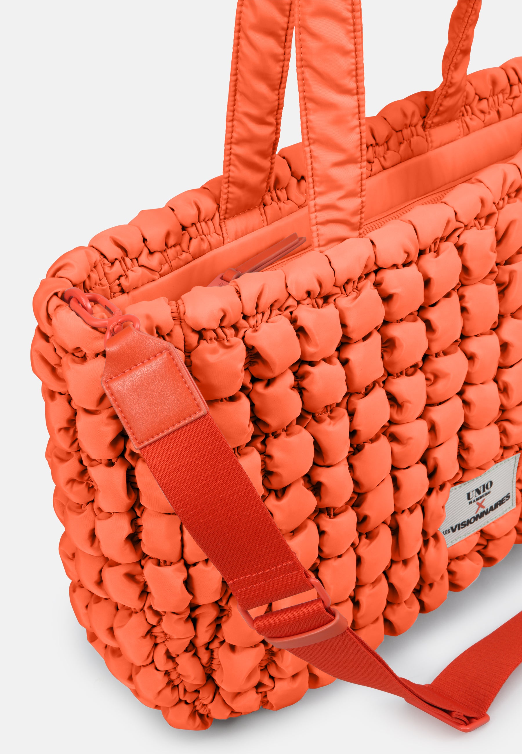LES VISIONNAIRES- Handtaschen>Damen>Nylontaschen>Shopper Taschen- CORTINA BUBBLE UNIO- strong orange / OS-black / OS-toast / OS-light grey / OS-deep forest / OS-tea green / OS-fresh blue / OS-navy / OS-amethyst / OS-barbie / OS