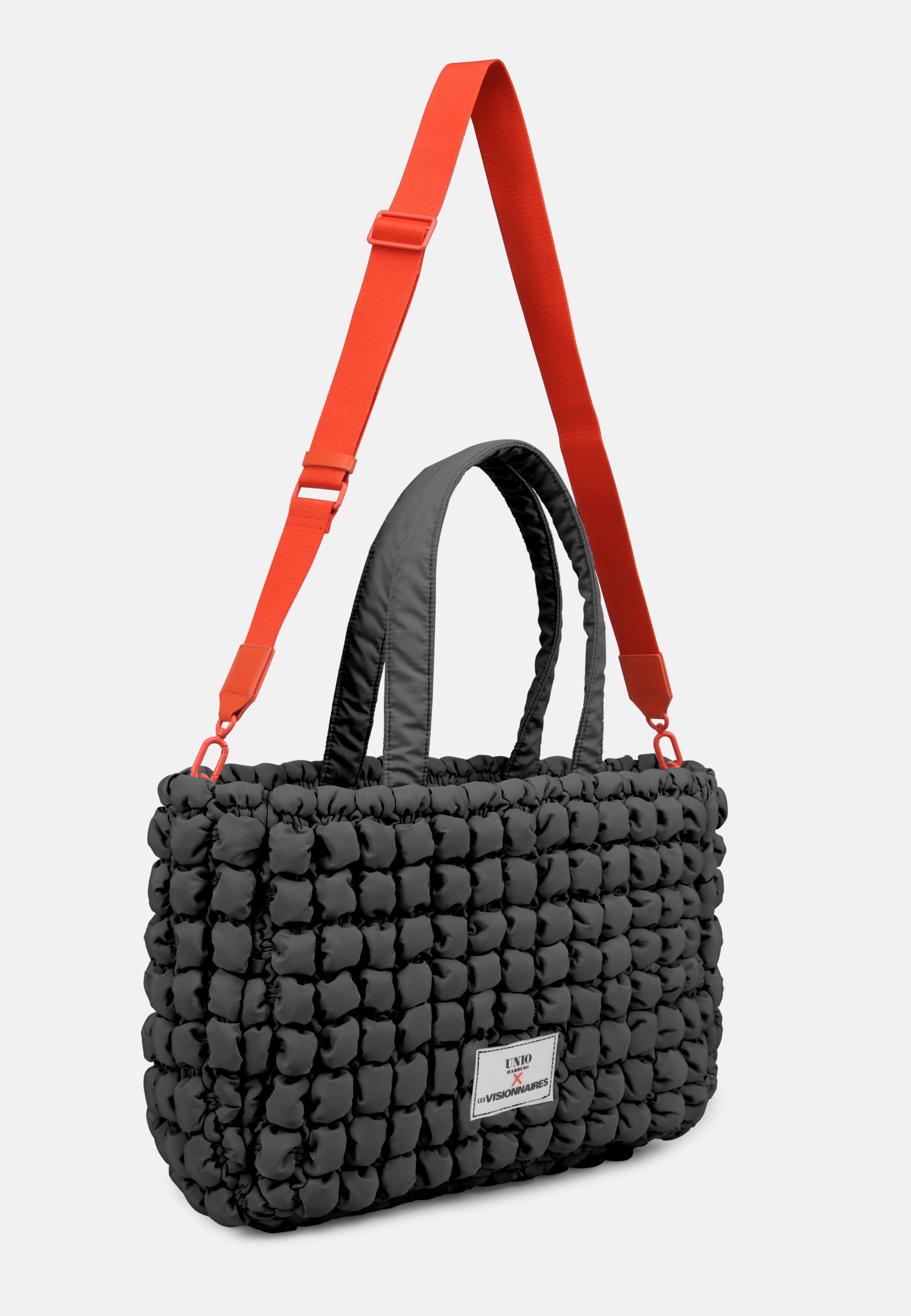 LES VISIONNAIRES- Handtaschen>Damen>Nylontaschen>Shopper Taschen- CORTINA BUBBLE UNIO- strong orange / OS-black / OS-toast / OS-light grey / OS-deep forest / OS-tea green / OS-fresh blue / OS-navy / OS-amethyst / OS-barbie / OS