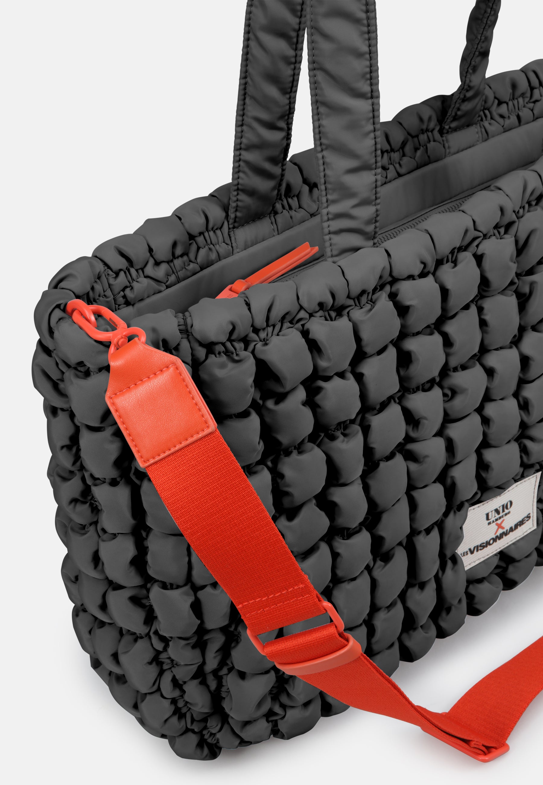 LES VISIONNAIRES- Handtaschen>Damen>Nylontaschen>Shopper Taschen- CORTINA BUBBLE UNIO- strong orange / OS-black / OS-toast / OS-light grey / OS-deep forest / OS-tea green / OS-fresh blue / OS-navy / OS-amethyst / OS-barbie / OS