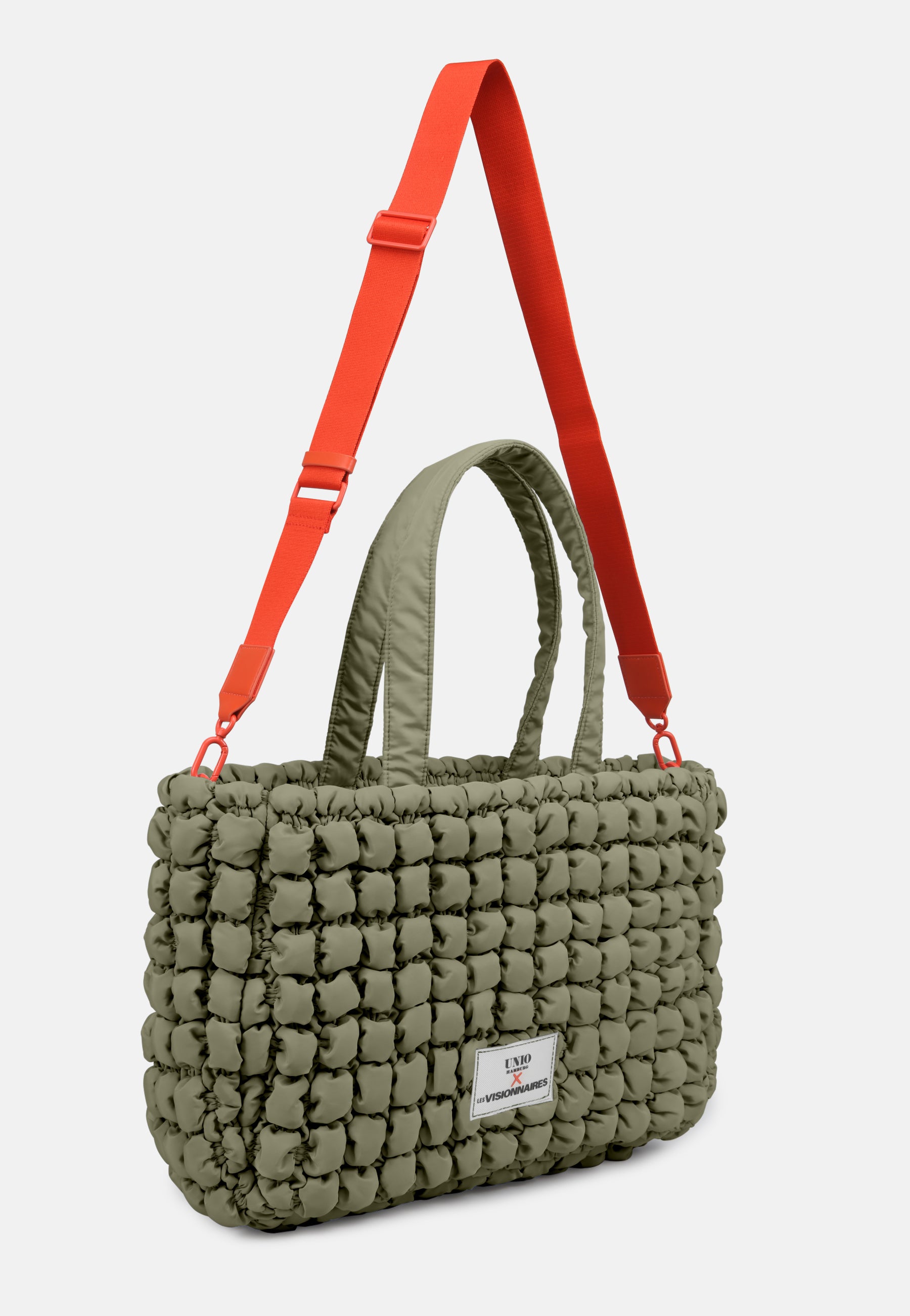 LES VISIONNAIRES- Handtaschen>Damen>Nylontaschen>Shopper Taschen- CORTINA BUBBLE UNIO- strong orange / OS-black / OS-toast / OS-light grey / OS-deep forest / OS-tea green / OS-fresh blue / OS-navy / OS-amethyst / OS-barbie / OS