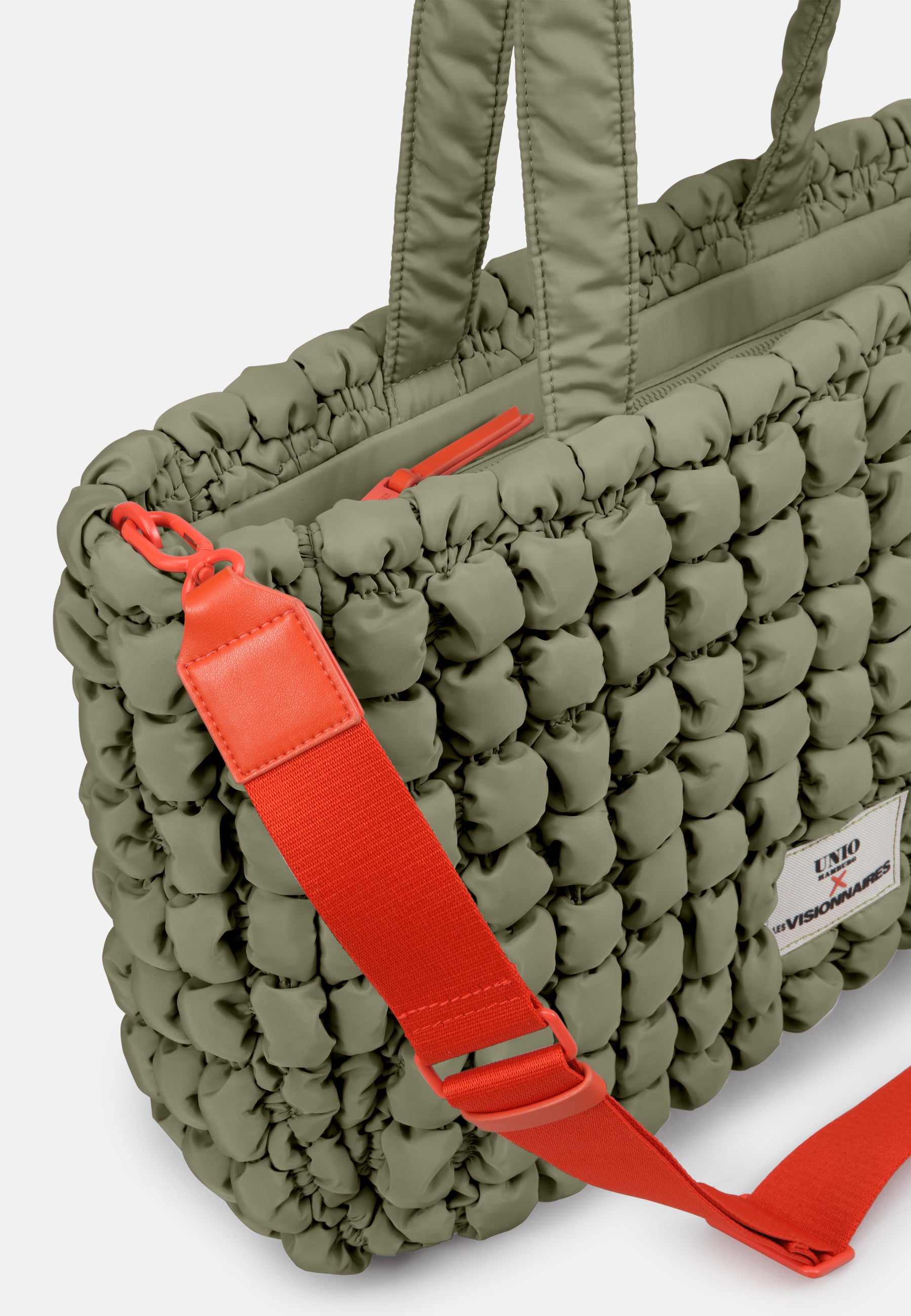 LES VISIONNAIRES- Handtaschen>Damen>Nylontaschen>Shopper Taschen- CORTINA BUBBLE UNIO- strong orange / OS-black / OS-toast / OS-light grey / OS-deep forest / OS-tea green / OS-fresh blue / OS-navy / OS-amethyst / OS-barbie / OS