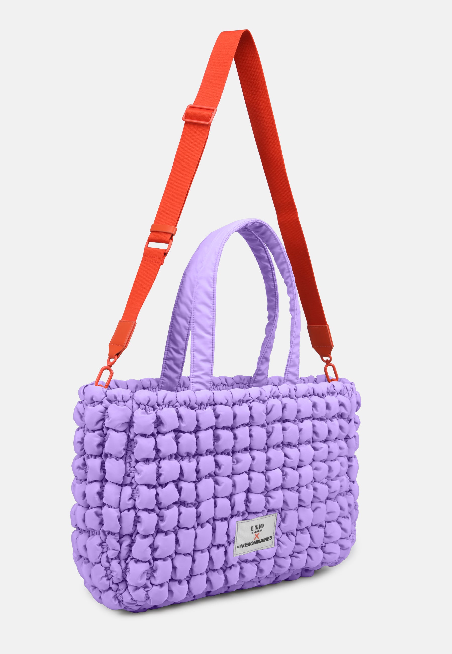 LES VISIONNAIRES- Handtaschen>Damen>Nylontaschen>Shopper Taschen- CORTINA BUBBLE UNIO- strong orange / OS-black / OS-toast / OS-light grey / OS-deep forest / OS-tea green / OS-fresh blue / OS-navy / OS-amethyst / OS-barbie / OS
