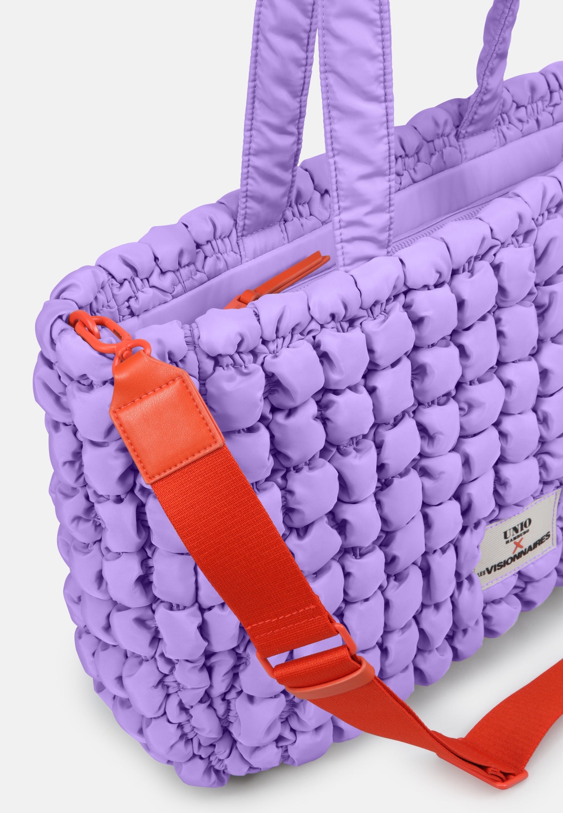 LES VISIONNAIRES- Handtaschen>Damen>Nylontaschen>Shopper Taschen- CORTINA BUBBLE UNIO- strong orange / OS-black / OS-toast / OS-light grey / OS-deep forest / OS-tea green / OS-fresh blue / OS-navy / OS-amethyst / OS-barbie / OS
