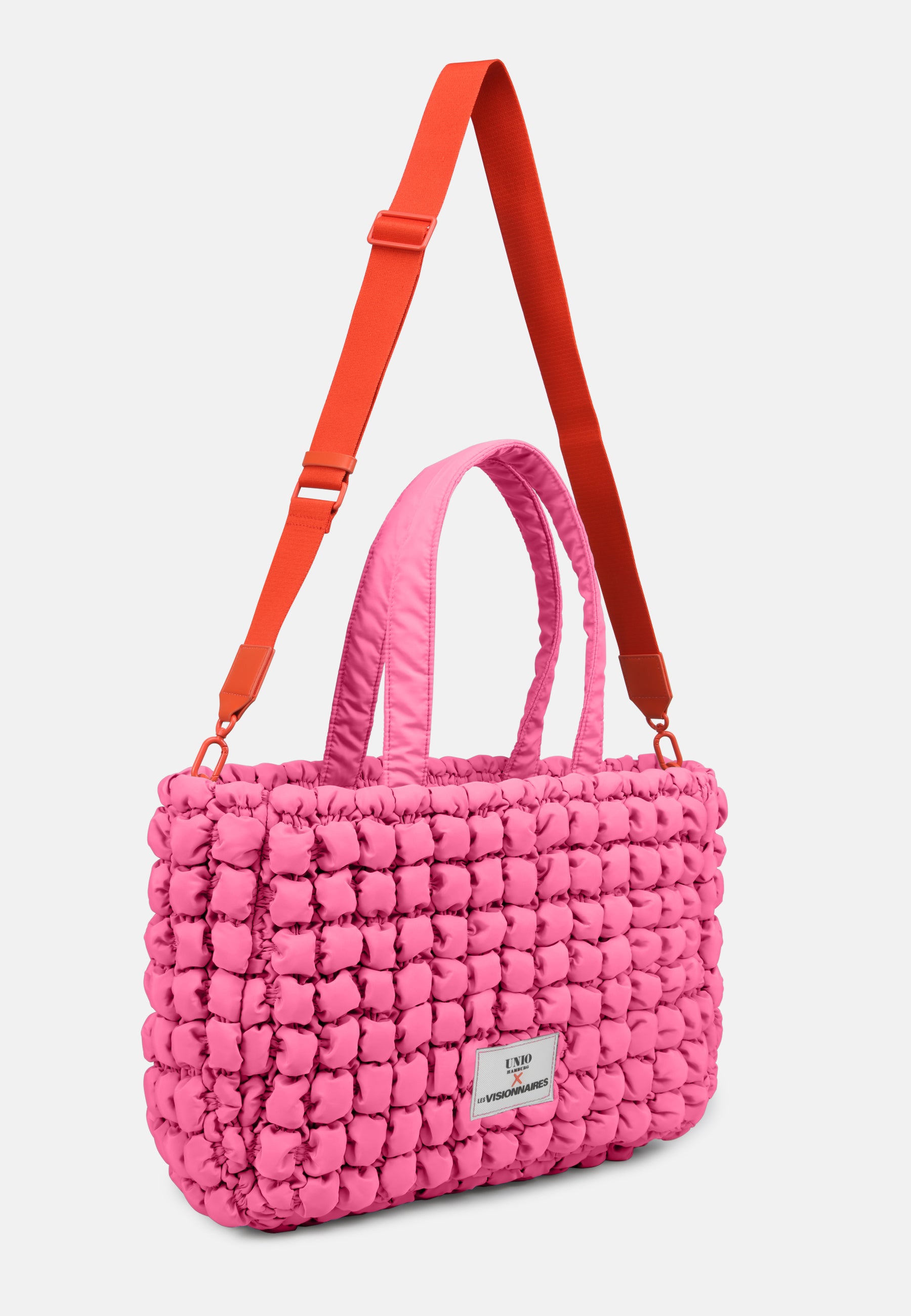 LES VISIONNAIRES- Handtaschen>Damen>Nylontaschen>Shopper Taschen- CORTINA BUBBLE UNIO- strong orange / OS-black / OS-toast / OS-light grey / OS-deep forest / OS-tea green / OS-fresh blue / OS-navy / OS-amethyst / OS-barbie / OS