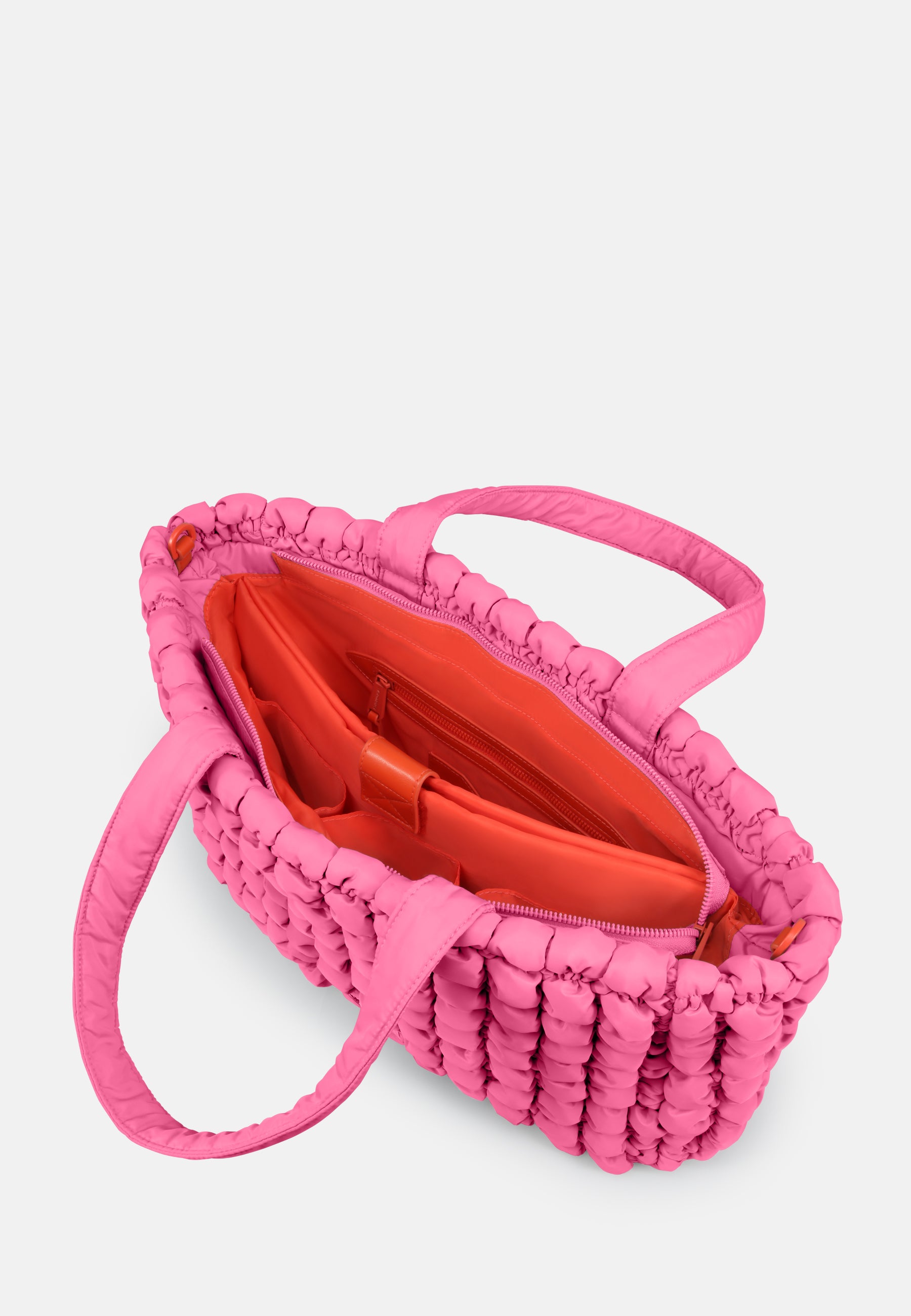 LES VISIONNAIRES- Handtaschen>Damen>Nylontaschen>Shopper Taschen- CORTINA BUBBLE UNIO- strong orange / OS-black / OS-toast / OS-light grey / OS-deep forest / OS-tea green / OS-fresh blue / OS-navy / OS-amethyst / OS-barbie / OS