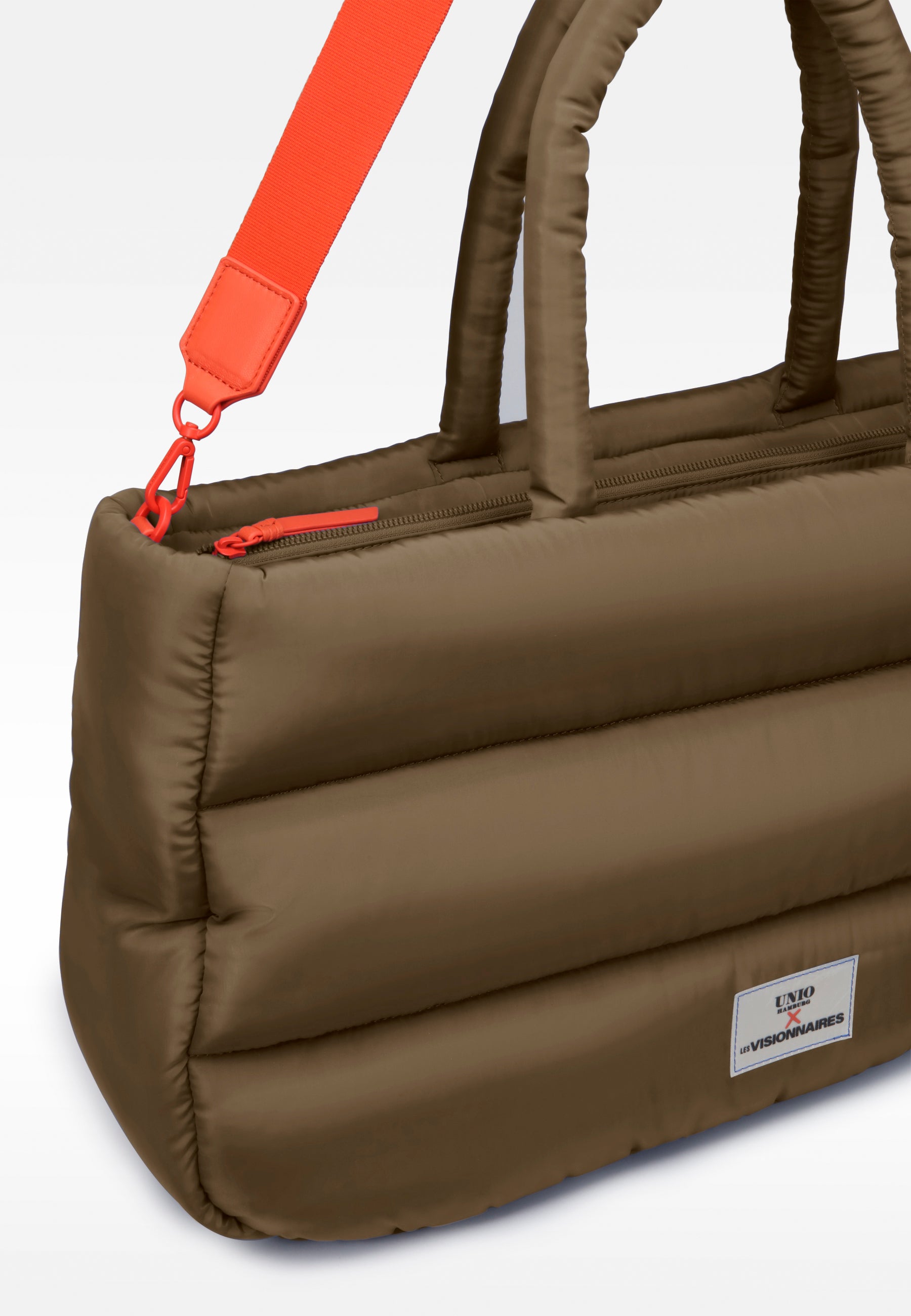 LES VISIONNAIRES- Handtaschen>Damen>Nylontaschen>Shopper Taschen- CORTINA L UNIO- strong orange / OS-black / OS-toast / OS-light grey / OS-deep forest / OS-tea green / OS-fresh blue / OS-navy / OS-amethyst / OS-barbie / OS